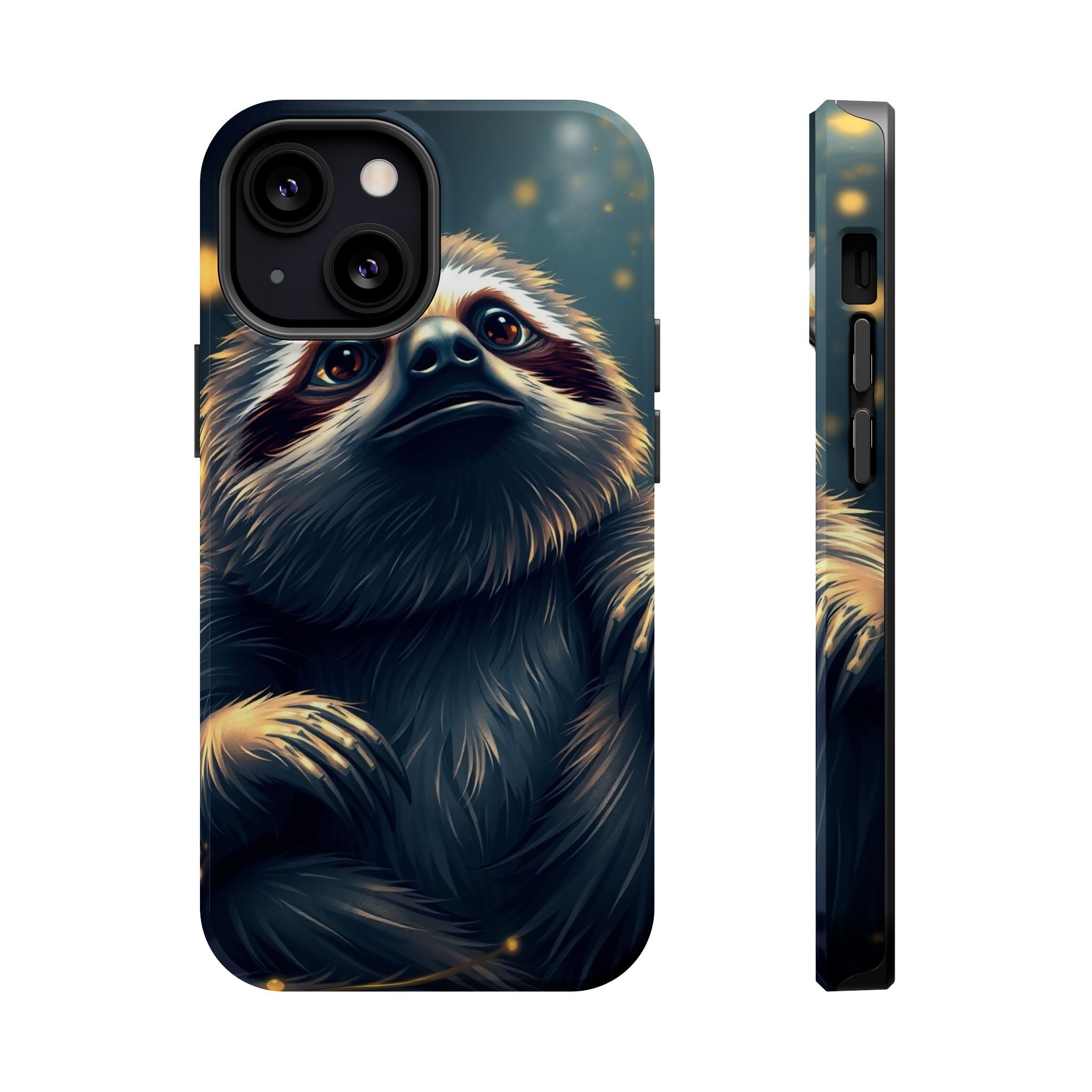 iPhone Vibrant Cozy Sloth Mode Design Slim Everyday Designer Case · iPhone Case