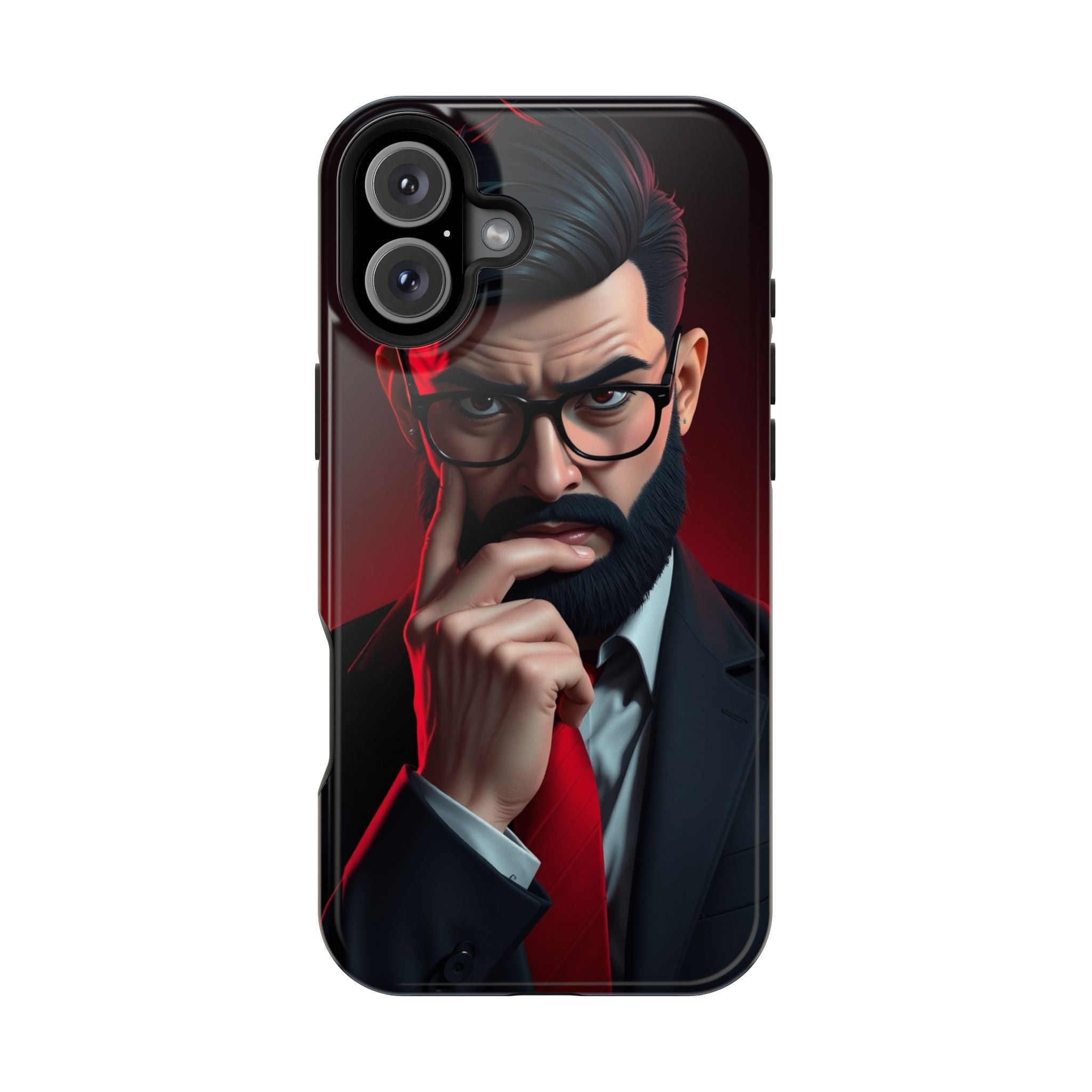 iPhone Vibrant Professional Overthinker Design Soft Finish Everyday Case · iPhon