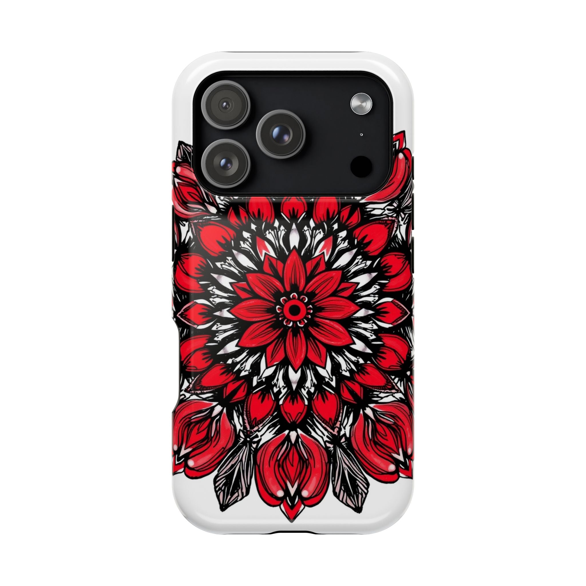 iPhone Floral Mandala Hand-Drawn Sketch Slim Everyday iPhone Designer · iPhone C