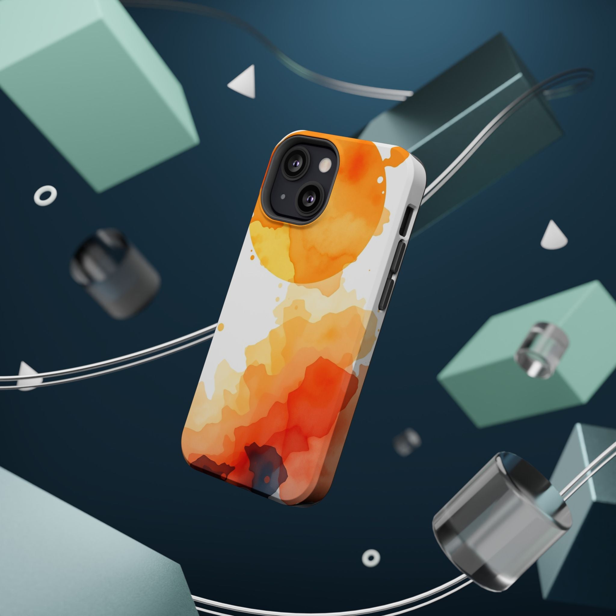 iPhone Sunset Amber And Peach Color Theory Slim iPhone Everyday · iPhone Case