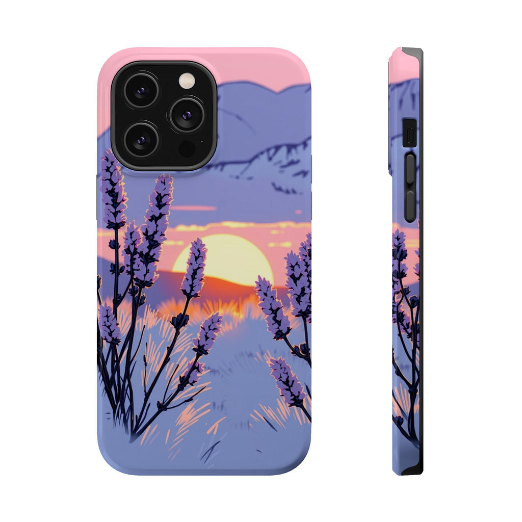 iPhone Mesa Sunset Hand-Drawn Sketch Slim Everyday Designer Case · iPhone Case