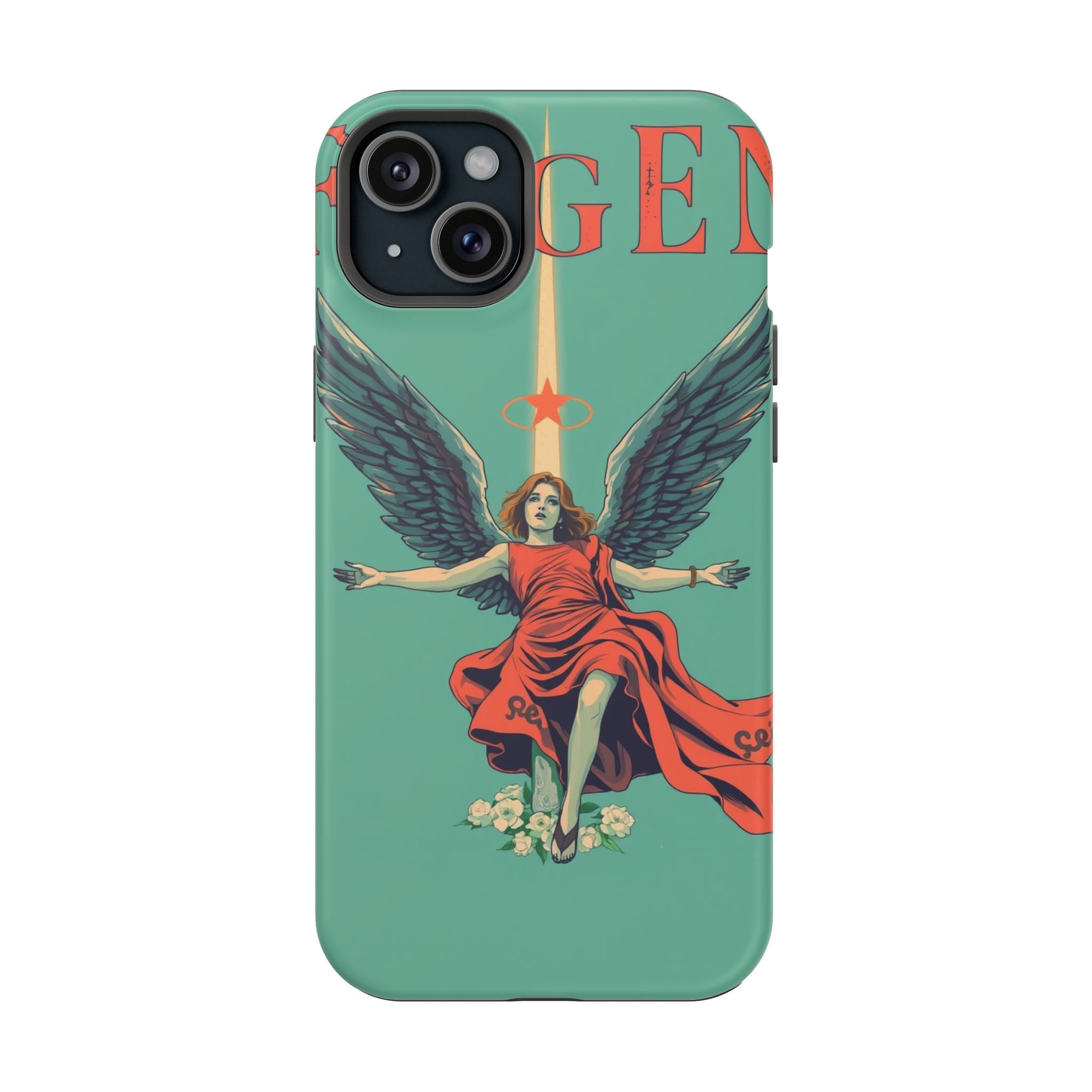 iPhone Radiant Fallen Angel Design Bold Modern Everyday Snap Case · iPhone Case