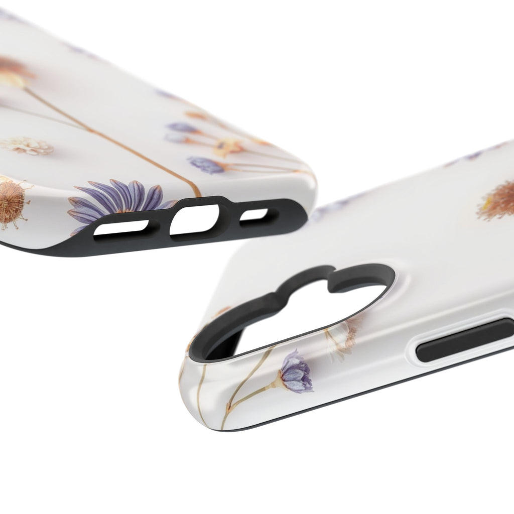 iPhone Dried Flower Flat Lay Bold Art Slim Everyday Designer Case · iPhone Case