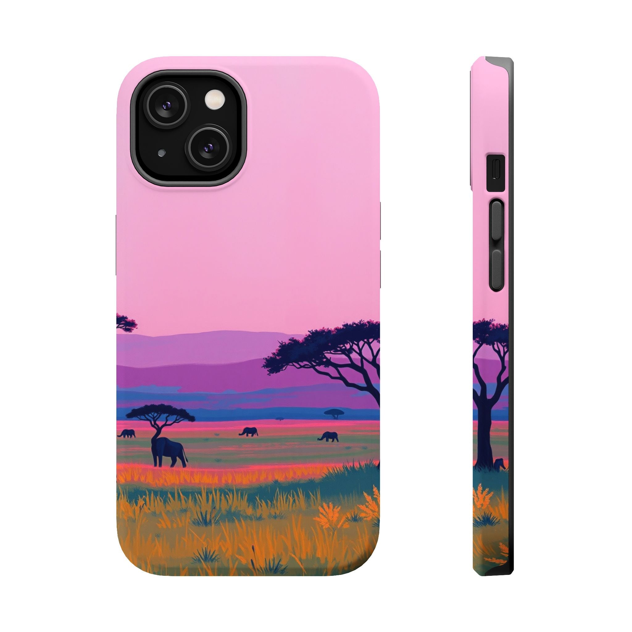 iPhone Savanna Horizon Electric Art Slim Everyday Designer Case · iPhone Case