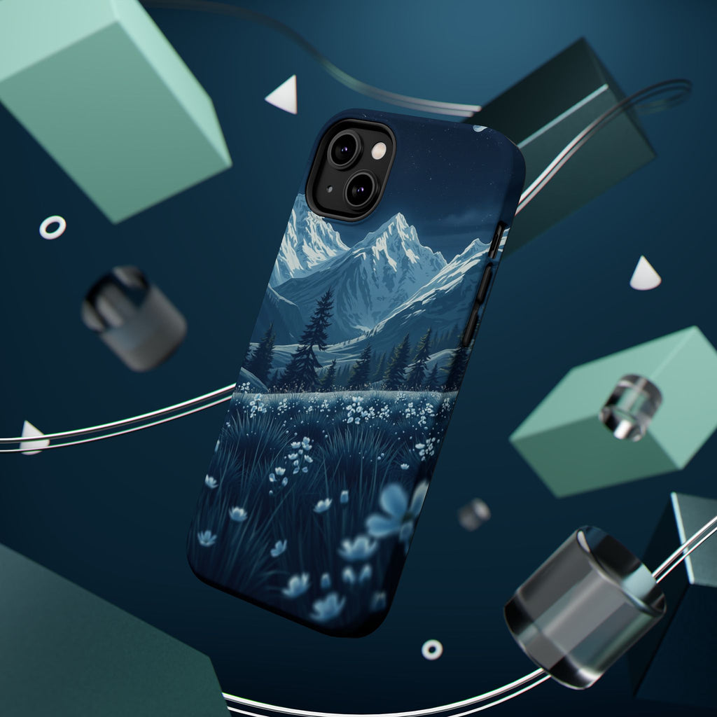 iPhone Dreamy Alpine Meadow Design Bold Modern Everyday Snap Case · iPhone Case