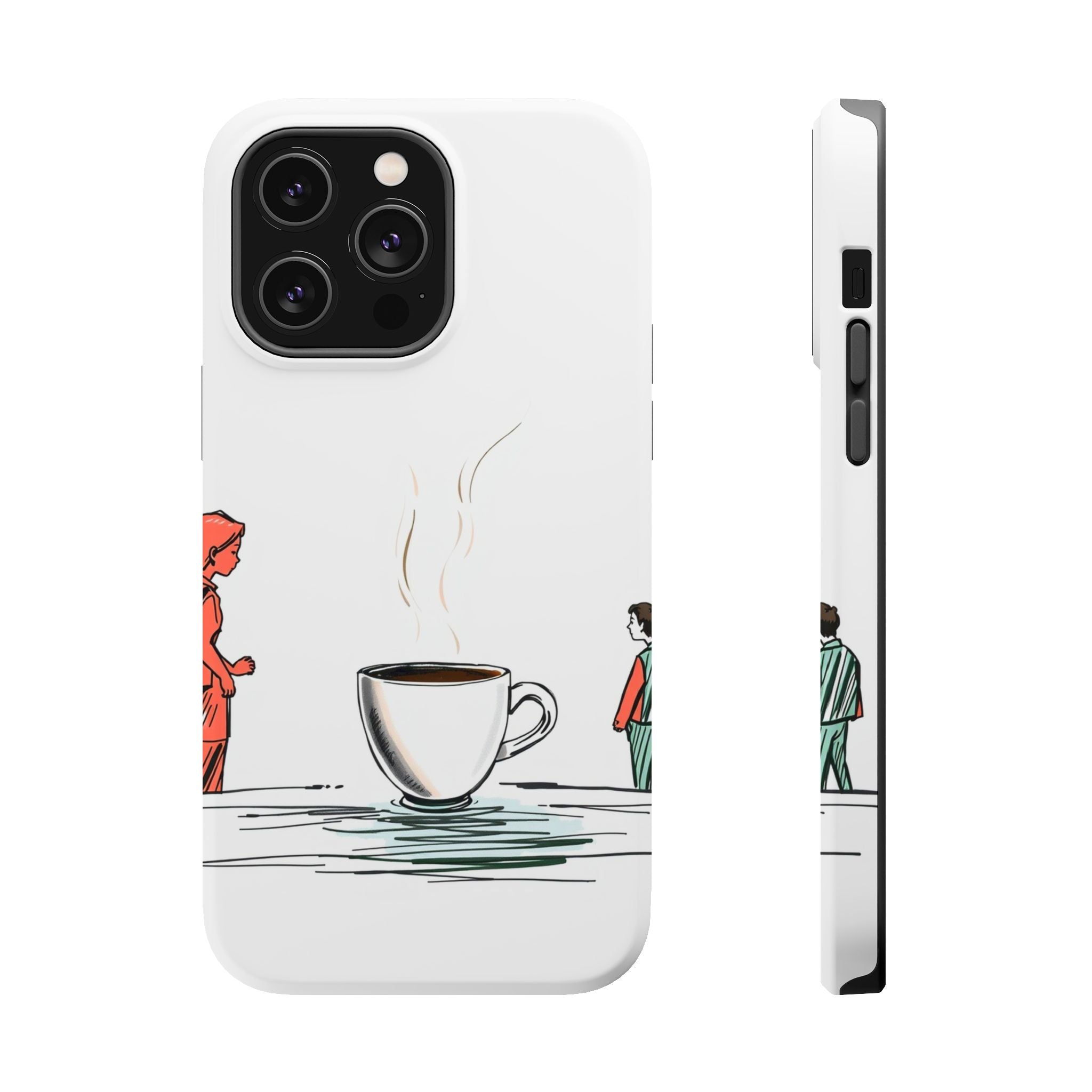 iPhone Coffee Before People Mystic Art Slim Everyday Designer Case · iPhone Case