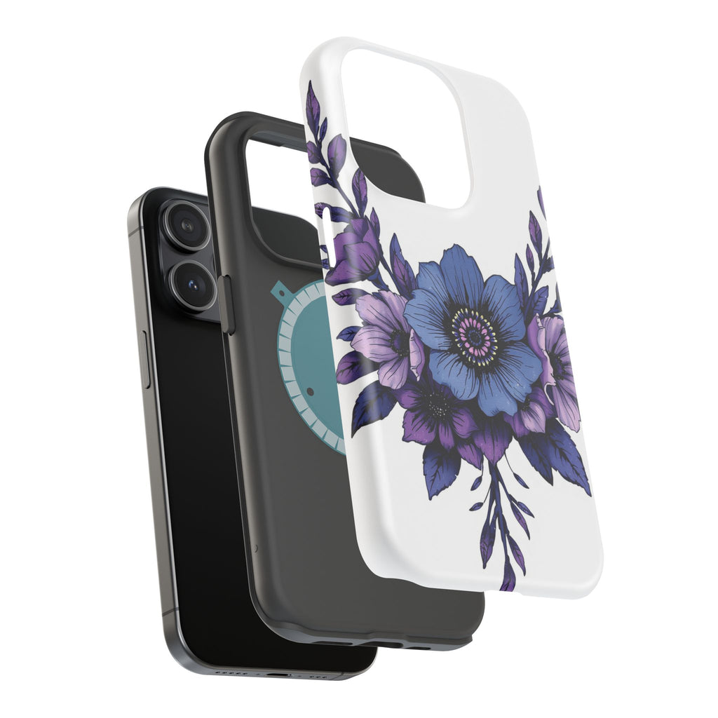 iPhone Floral Crown Grunge Distressed Slim Everyday Designer Case · iPhone Case