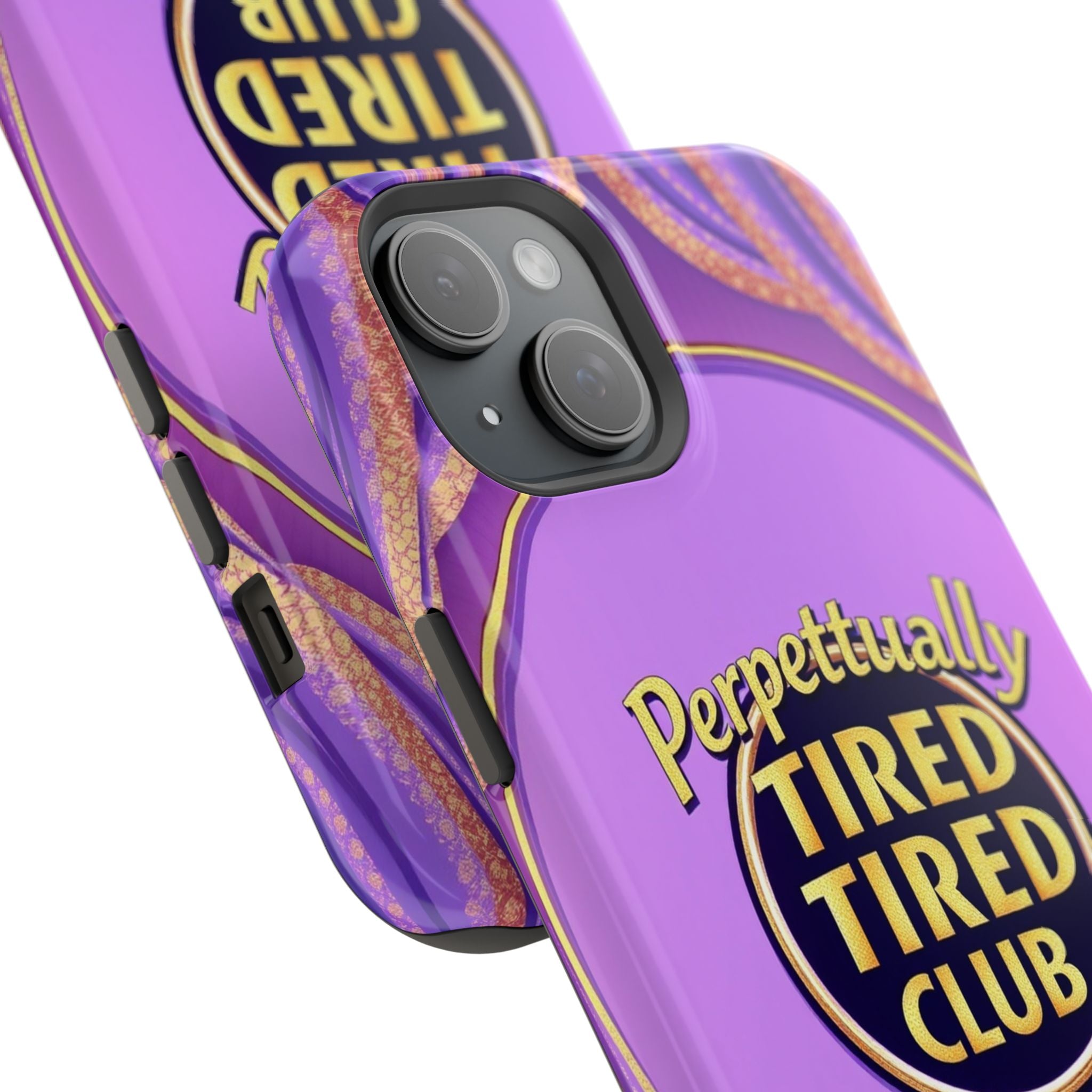 iPhone Perpetually Tired Club Bold Art Slim Everyday Designer Case · iPhone Case