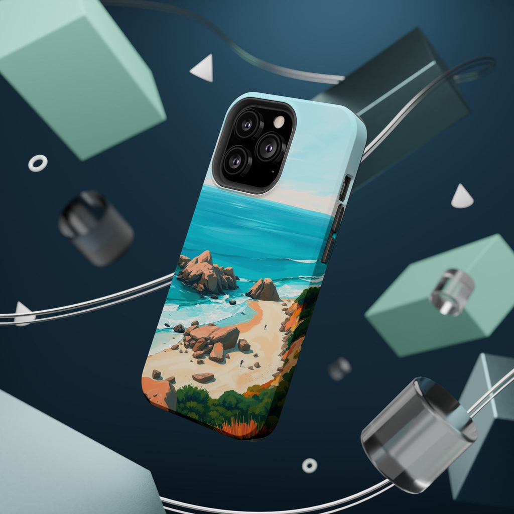 iPhone Pebble Beach Cinematic Art Bold Modern Everyday Snap Case · iPhone Case