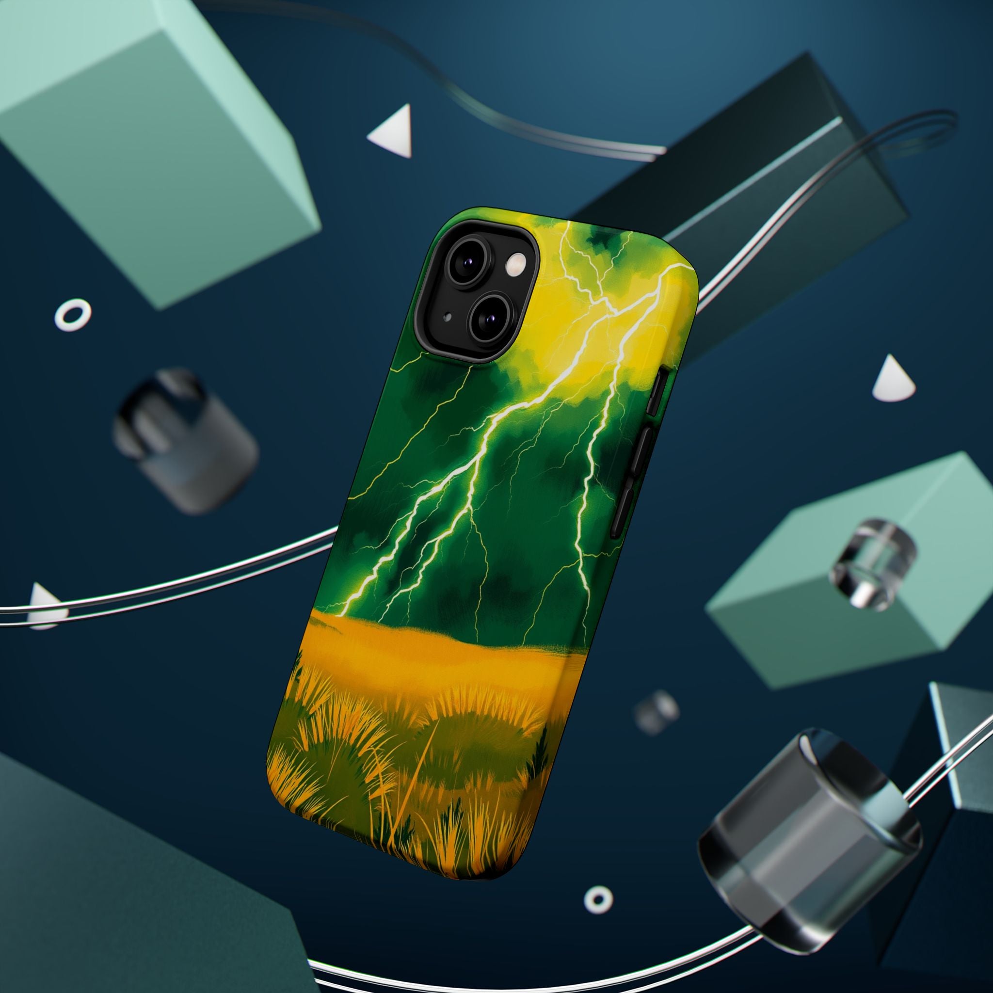 iPhone Vibrant Prairie Lightning Design Slim Everyday iPhone Designer · iPhone C