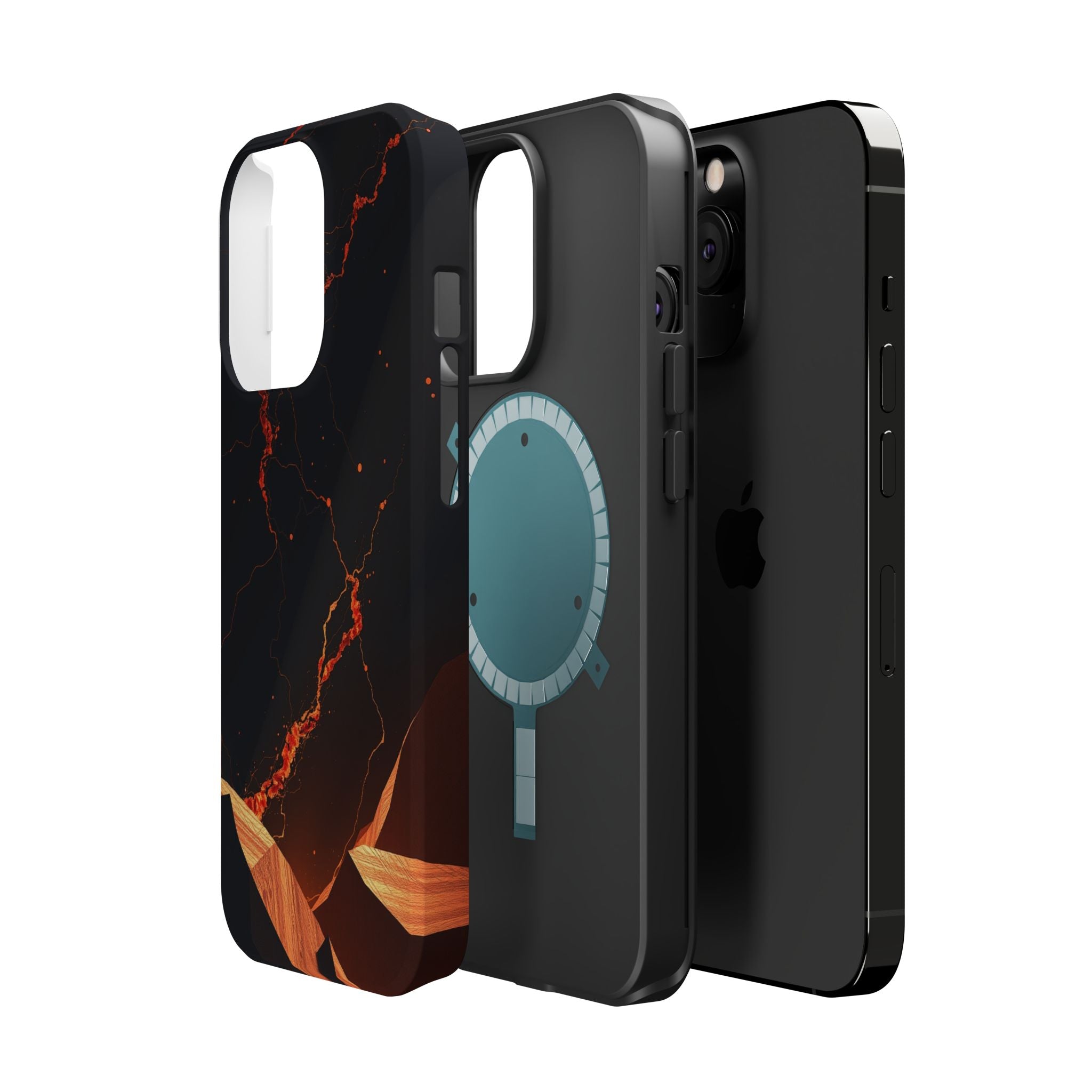 iPhone Petal Storm Electric Art 10 Bold Modern Everyday Snap Case · iPhone Case