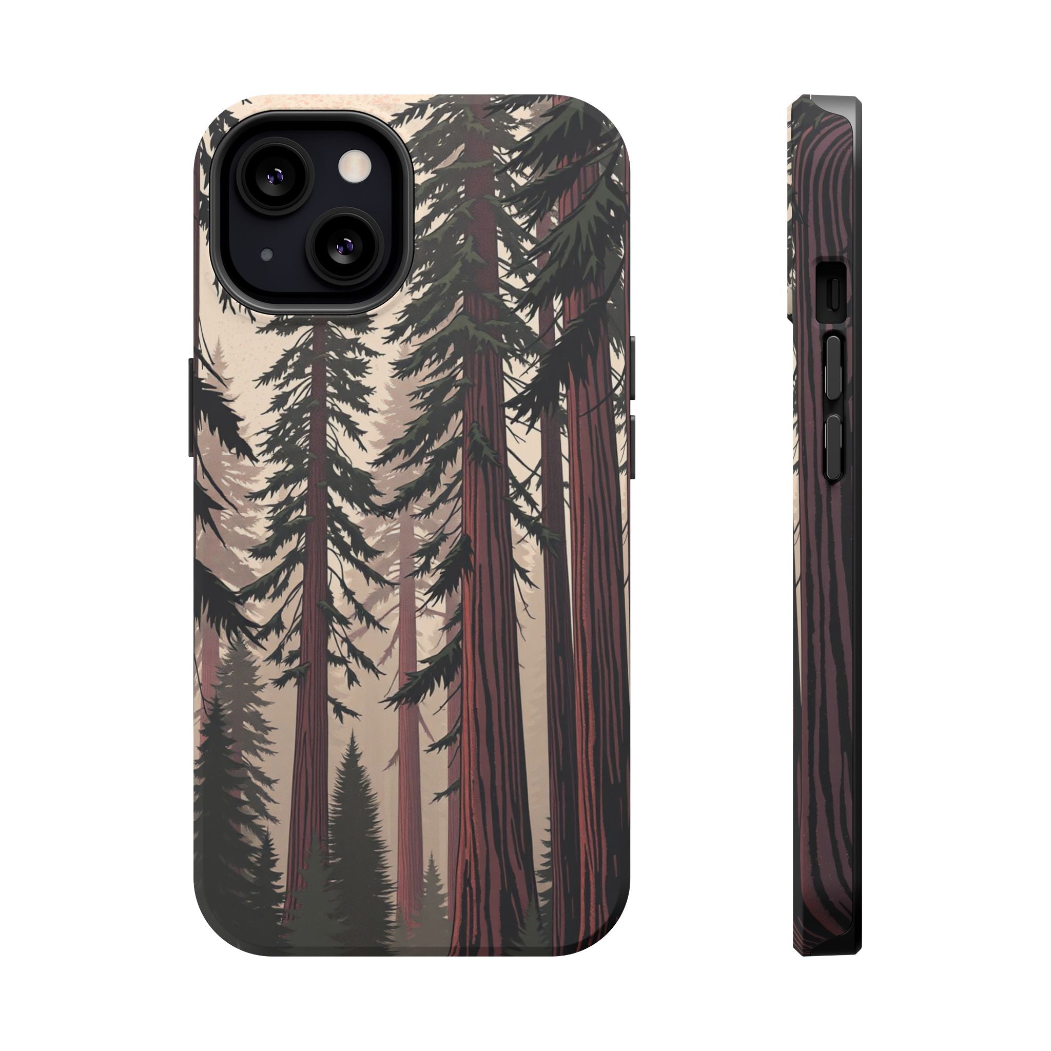 iPhone Redwood Forest Grunge Distressed Slim Everyday iPhone Designer · iPhone C