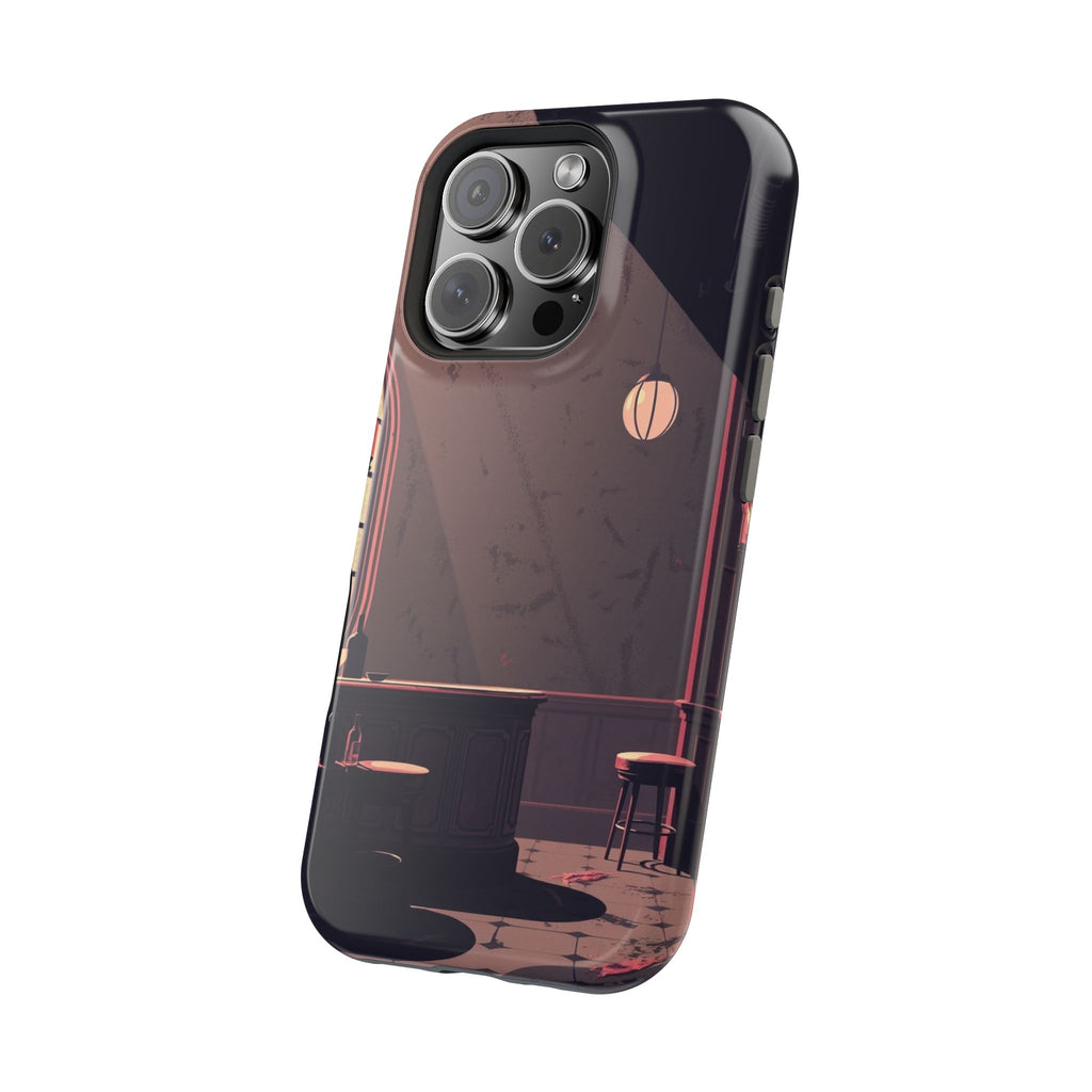 iPhone Speakeasy Dark Grunge Distressed Slim Everyday Designer Case · iPhone Cas