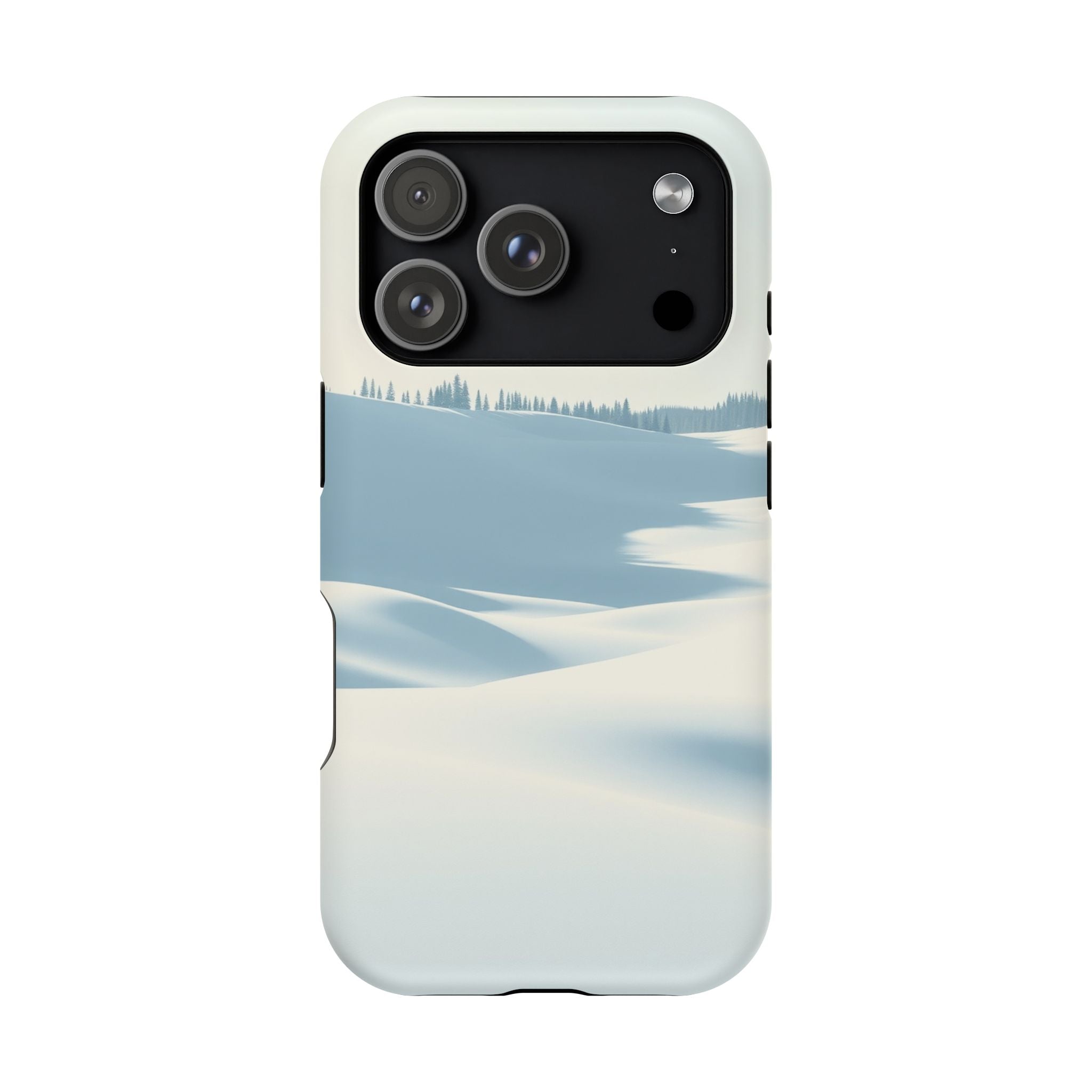 iPhone Snow Field Dreamy Design Slim Everyday Designer Case · iPhone Case
