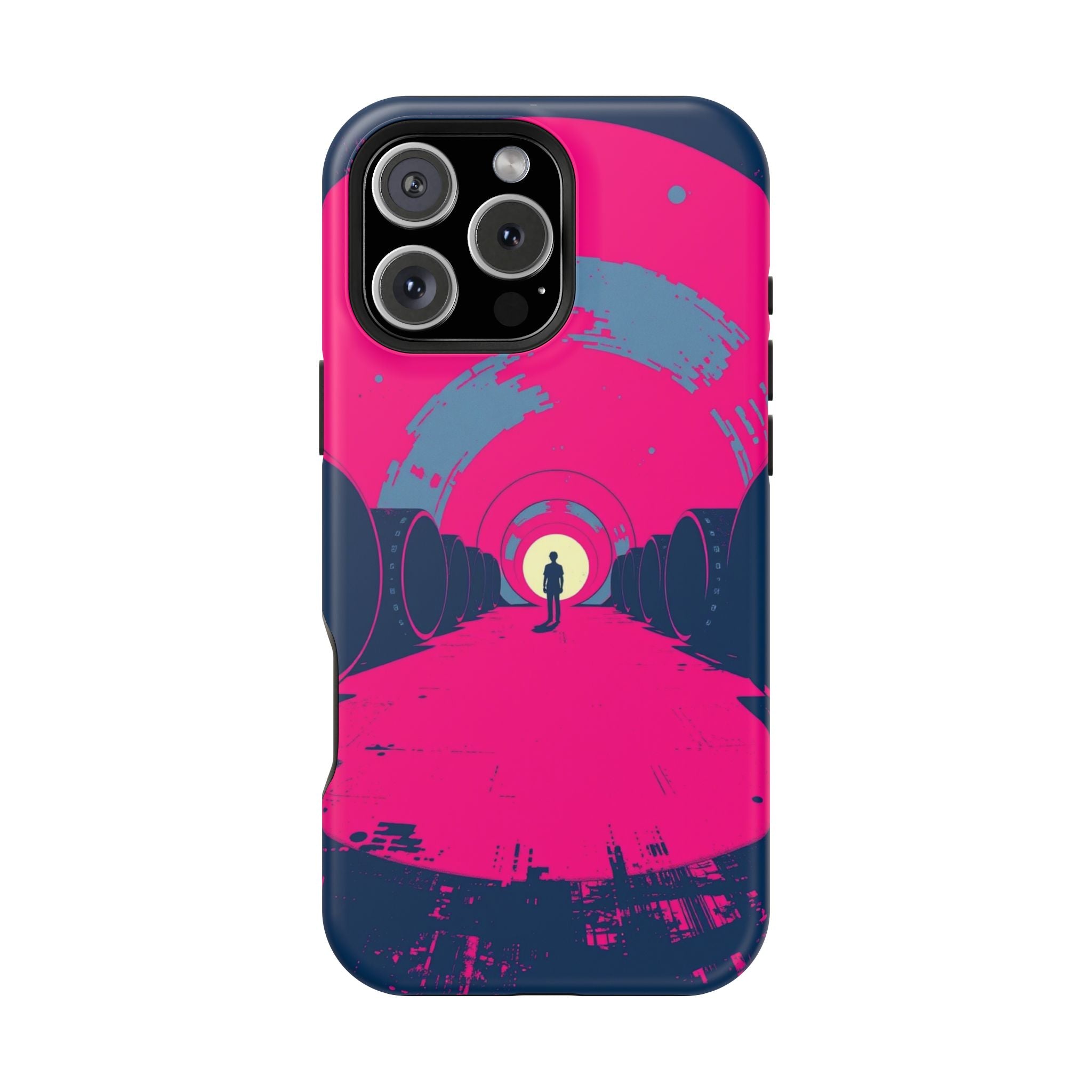 iPhone 1960s Mod Circles Bold Art Bold Modern Everyday Snap Case · iPhone Case