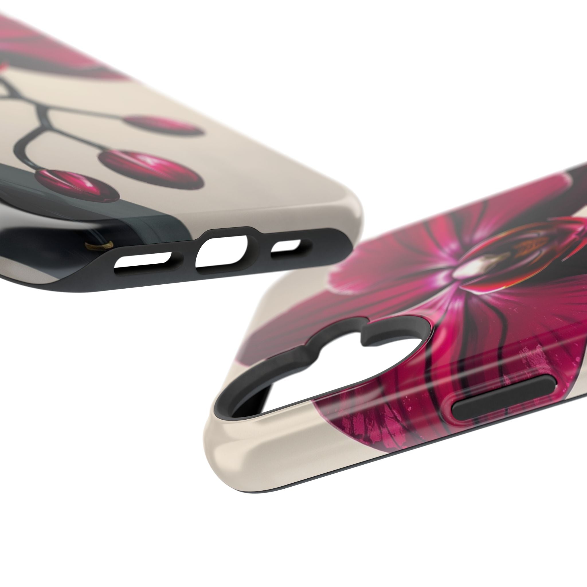 iPhone Orchid Study Enchanted Art Bold Modern Everyday Snap Case · iPhone Case