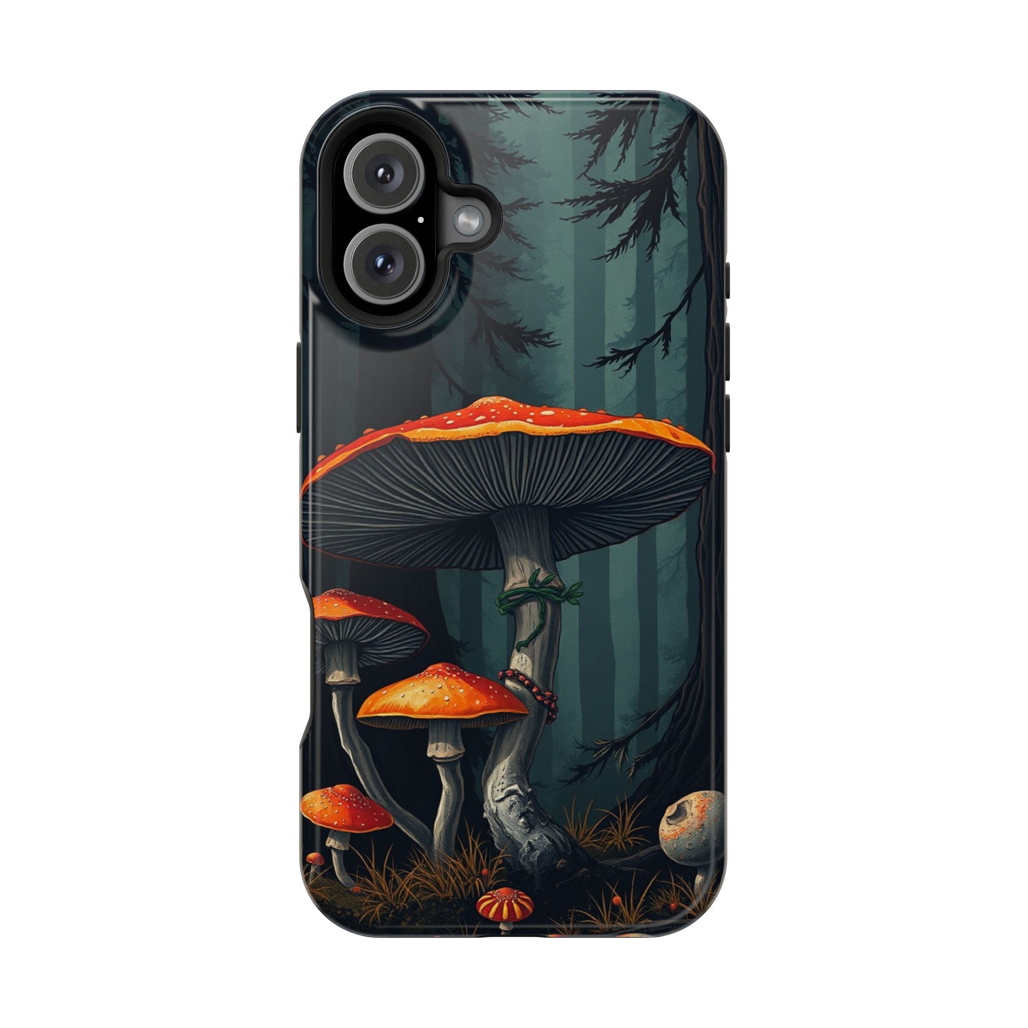 iPhone Mushroom Forest Dark Academia Slim Everyday Designer Case · iPhone Case