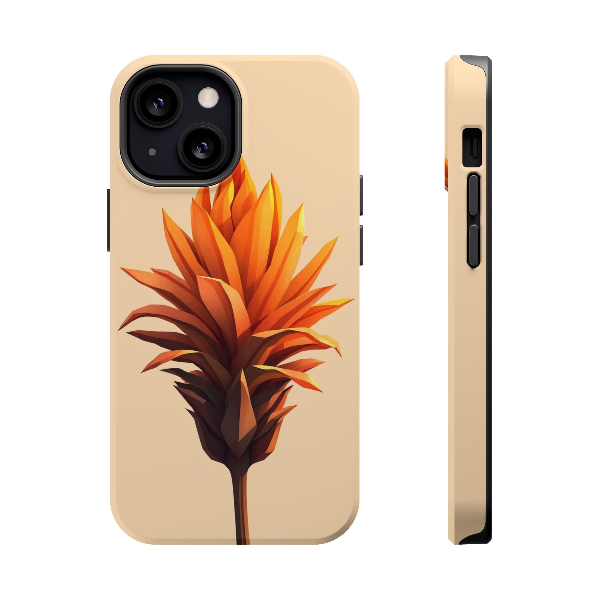 iPhone Sunset Amber And Peach Desert Flower Slim iPhone Everyday · iPhone Case