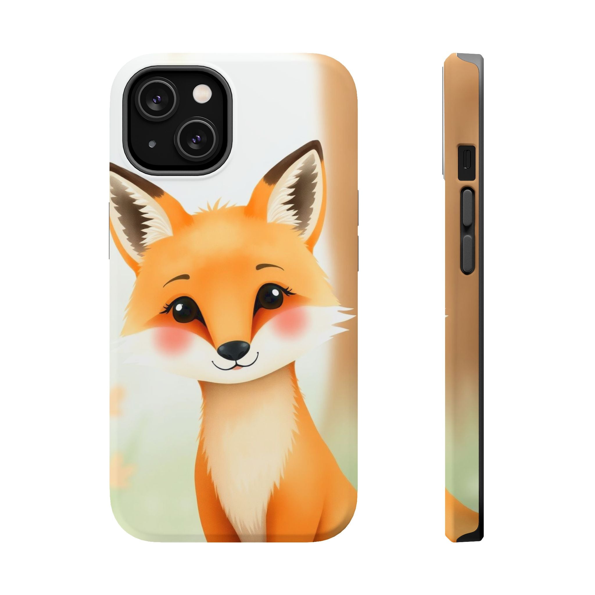 iPhone Watercolor Fox Portrait Kids Fun iPhone Phone Case Gift Slim · iPhone Cas