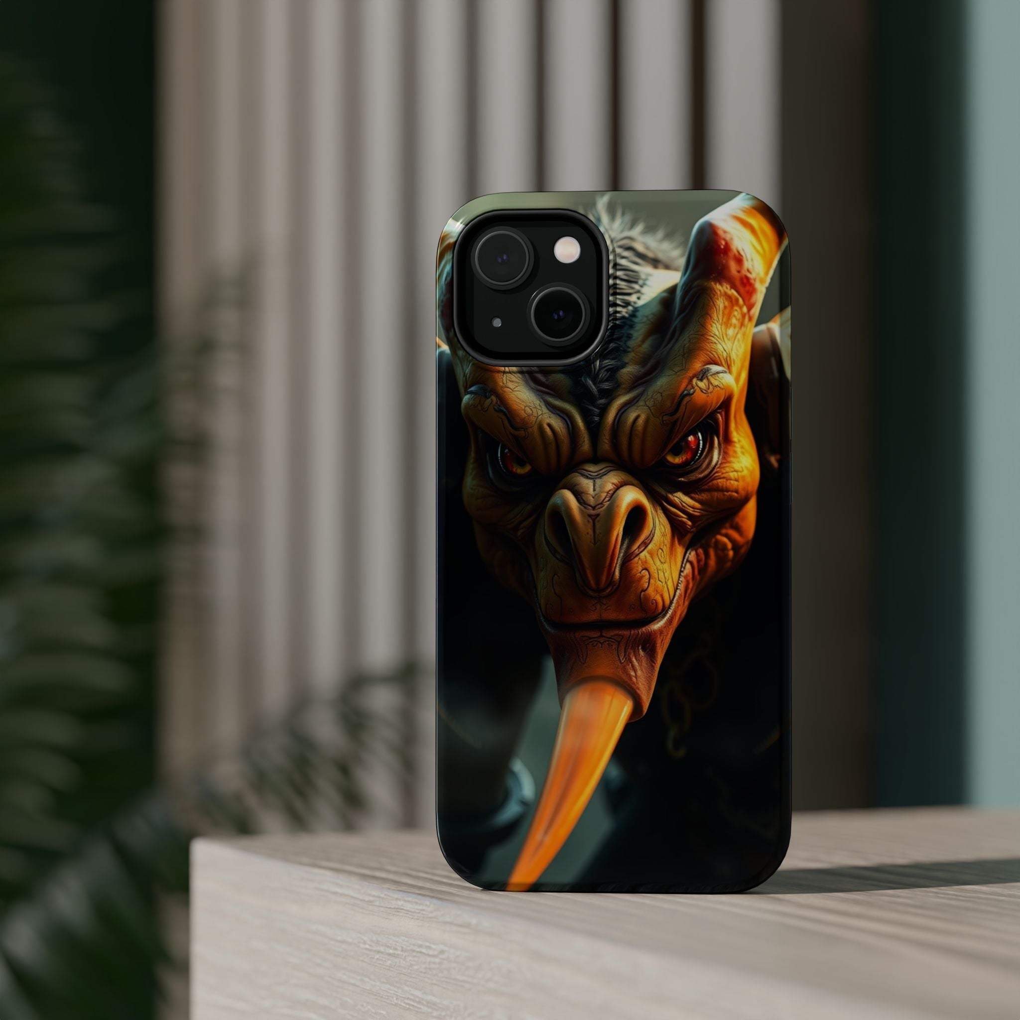iPhone Mustard And Rust Goblin Mode Activated Slim Everyday Designer Case · iPho