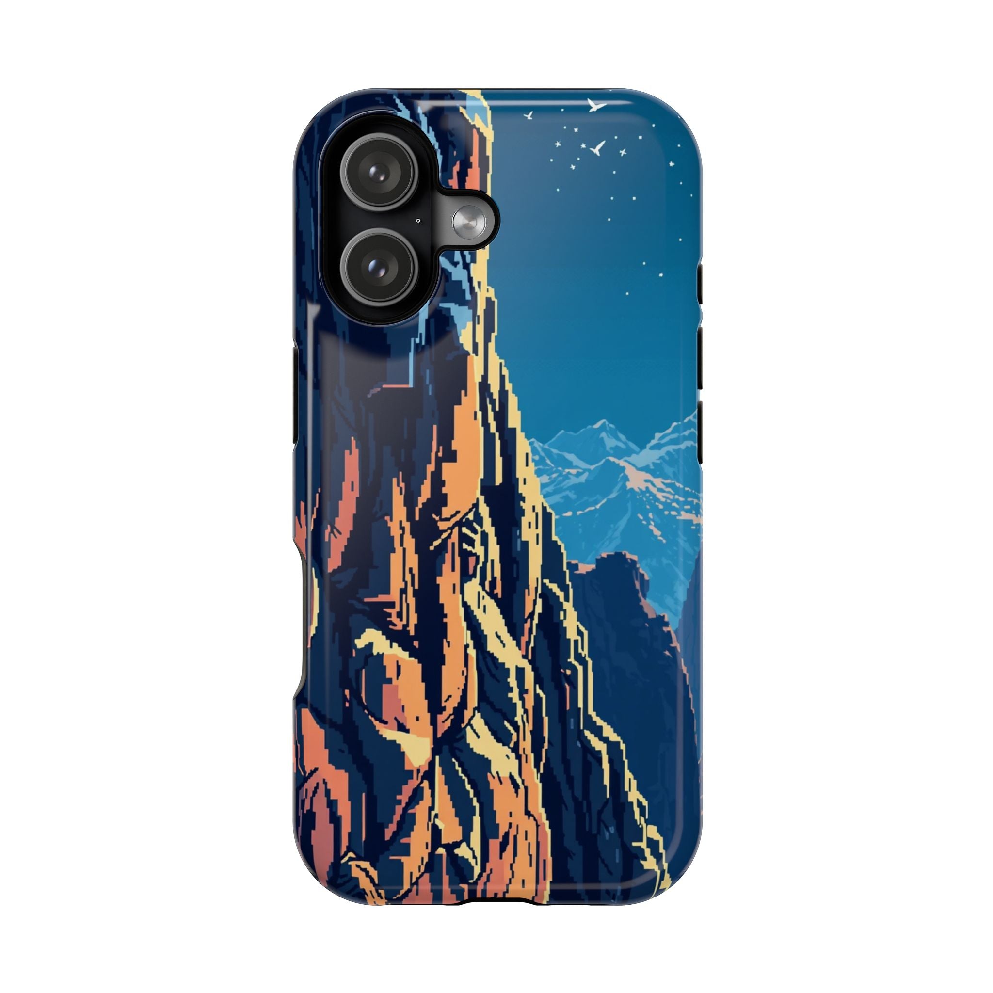 iPhone Midnight Blue And Silver Canyon Wall Slim iPhone Everyday · iPhone Case