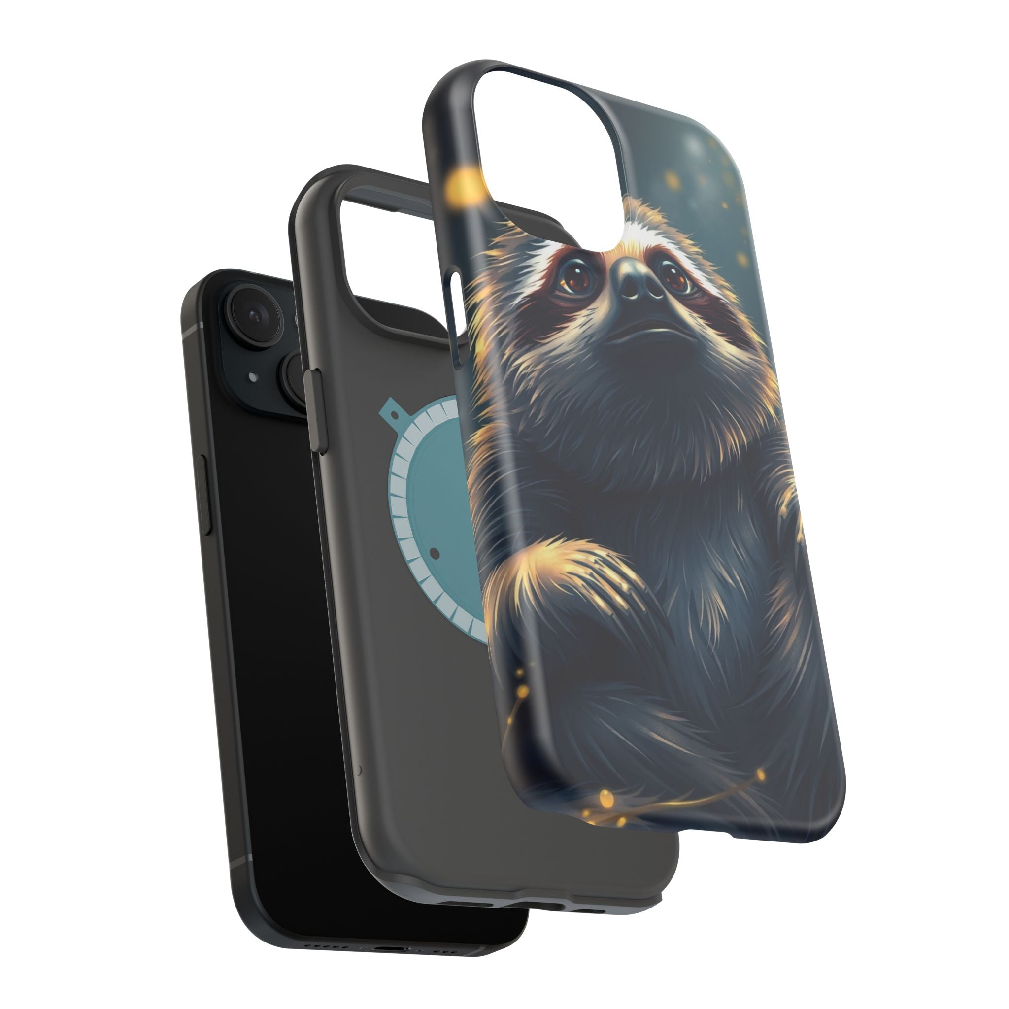 iPhone Vibrant Cozy Sloth Mode Design Slim Everyday Designer Case · iPhone Case