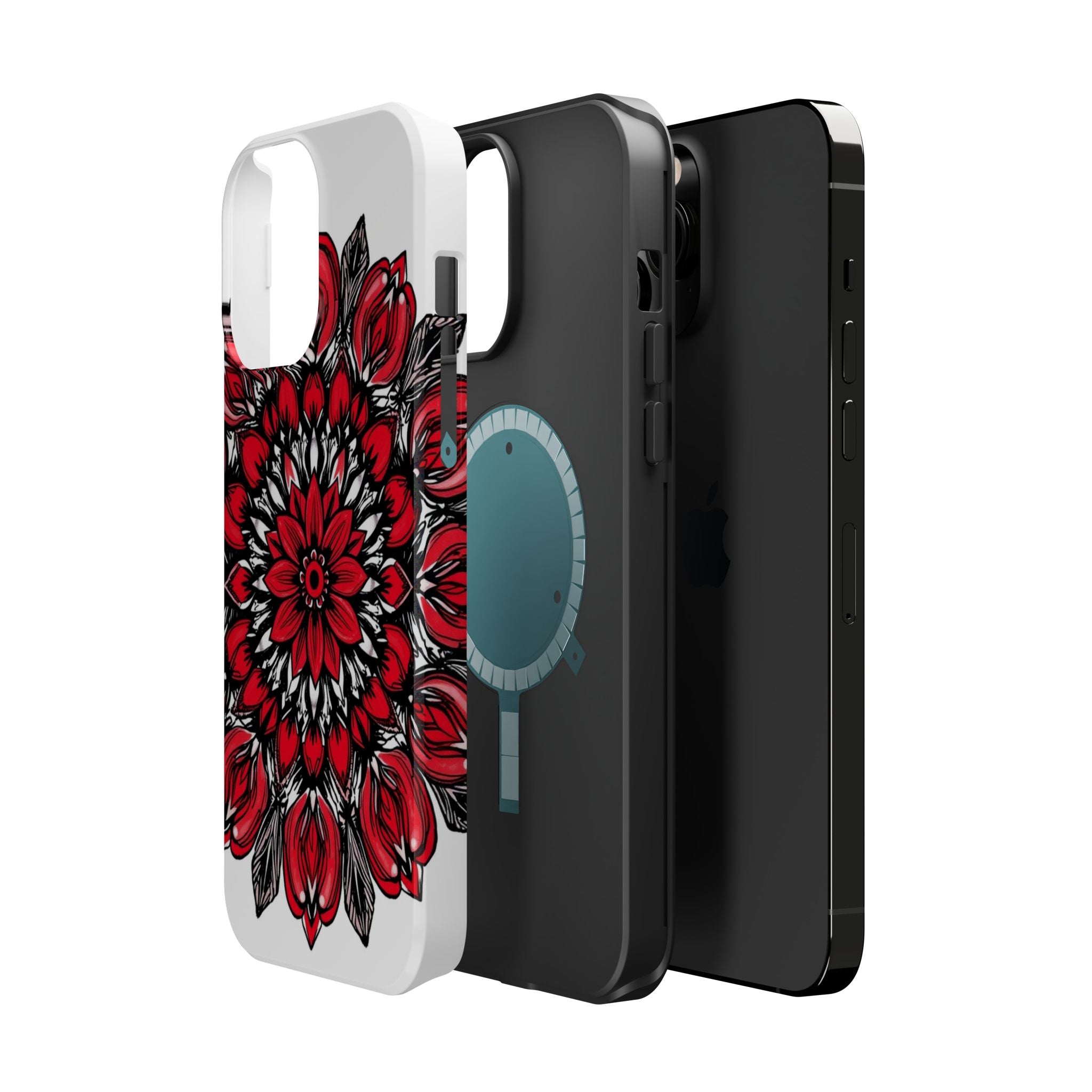 iPhone Floral Mandala Hand-Drawn Sketch Slim Everyday iPhone Designer · iPhone C
