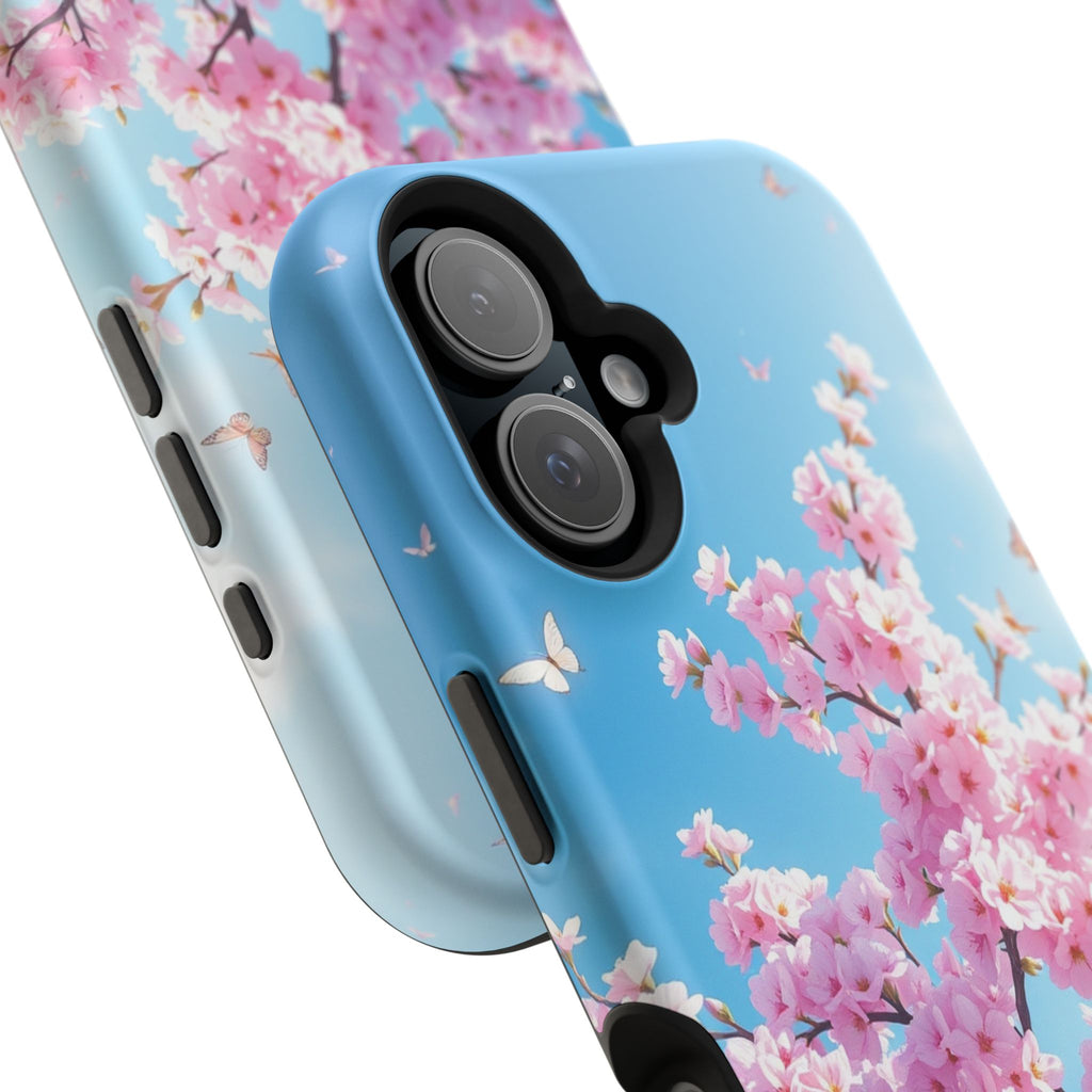 iPhone Cherry Blossom Floral Slim Everyday Designer Case · iPhone Case