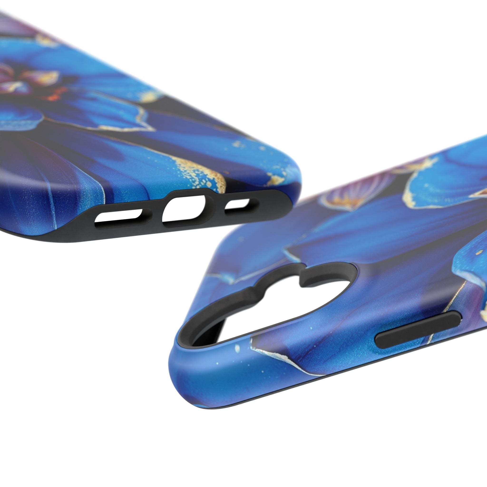iPhone Floral Gold Foil Serene Design Slim Snap Case Ga · iPhone Case