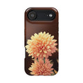 iPhone Sunset Amber And Peach Chrysanthemum Classic Slim Snap Case · iPhone Case