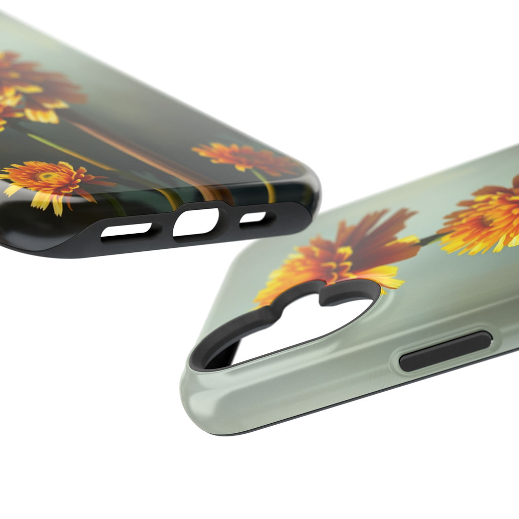 iPhone Ranunculus Stack Electric Art Slim Everyday Designer Case · iPhone Case