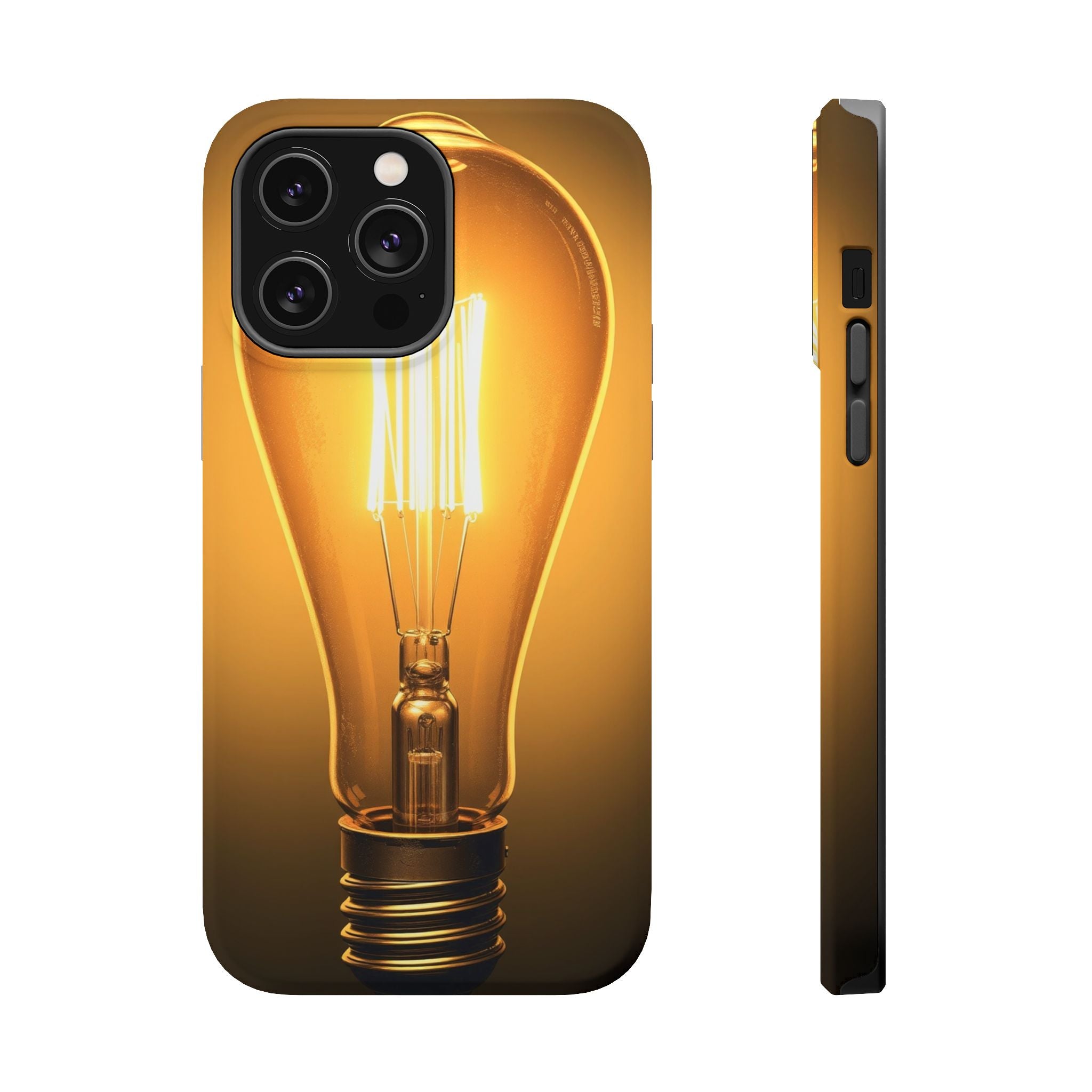 iPhone Edison Bulb Warm Enchanted Art Slim Everyday Designer Case · iPhone Case