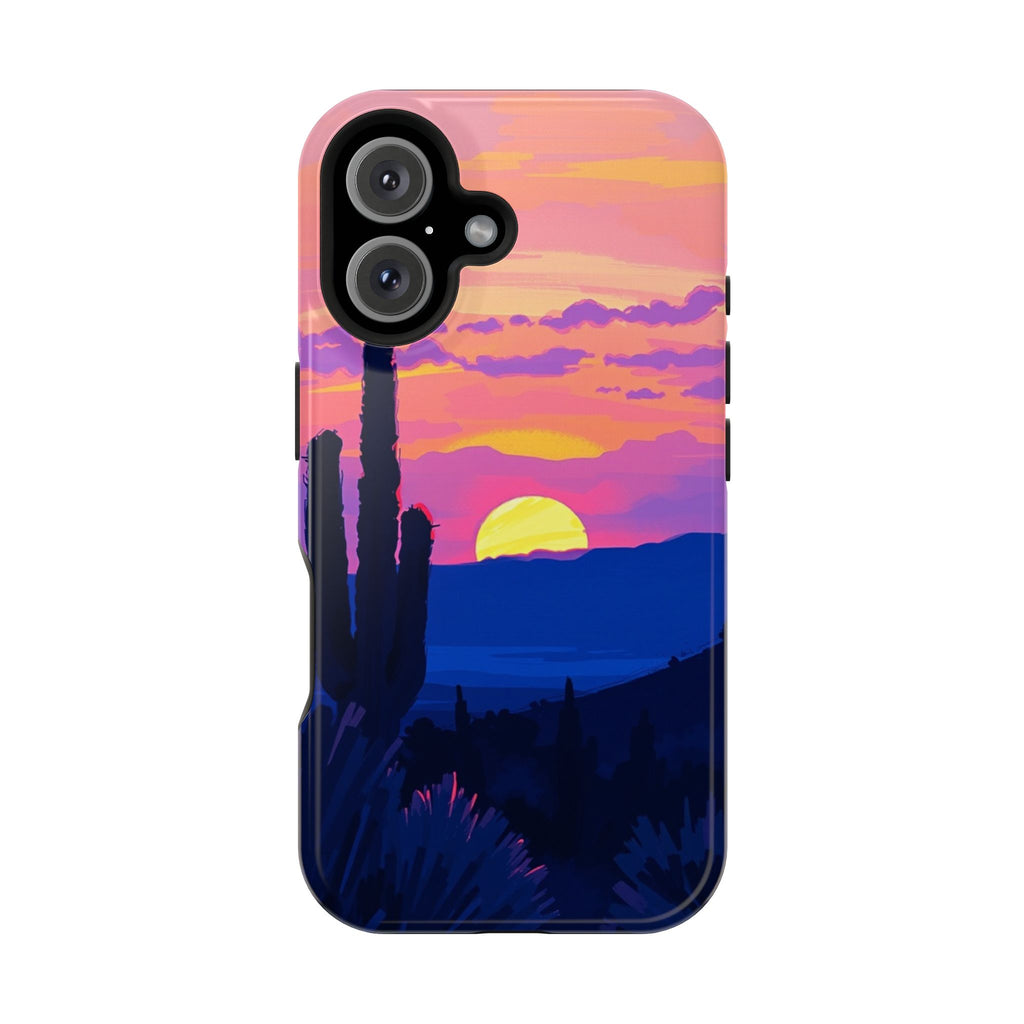 iPhone Mesa Sunset Oil Painting Impressionist Slim iPhone Everyday · iPhone Case