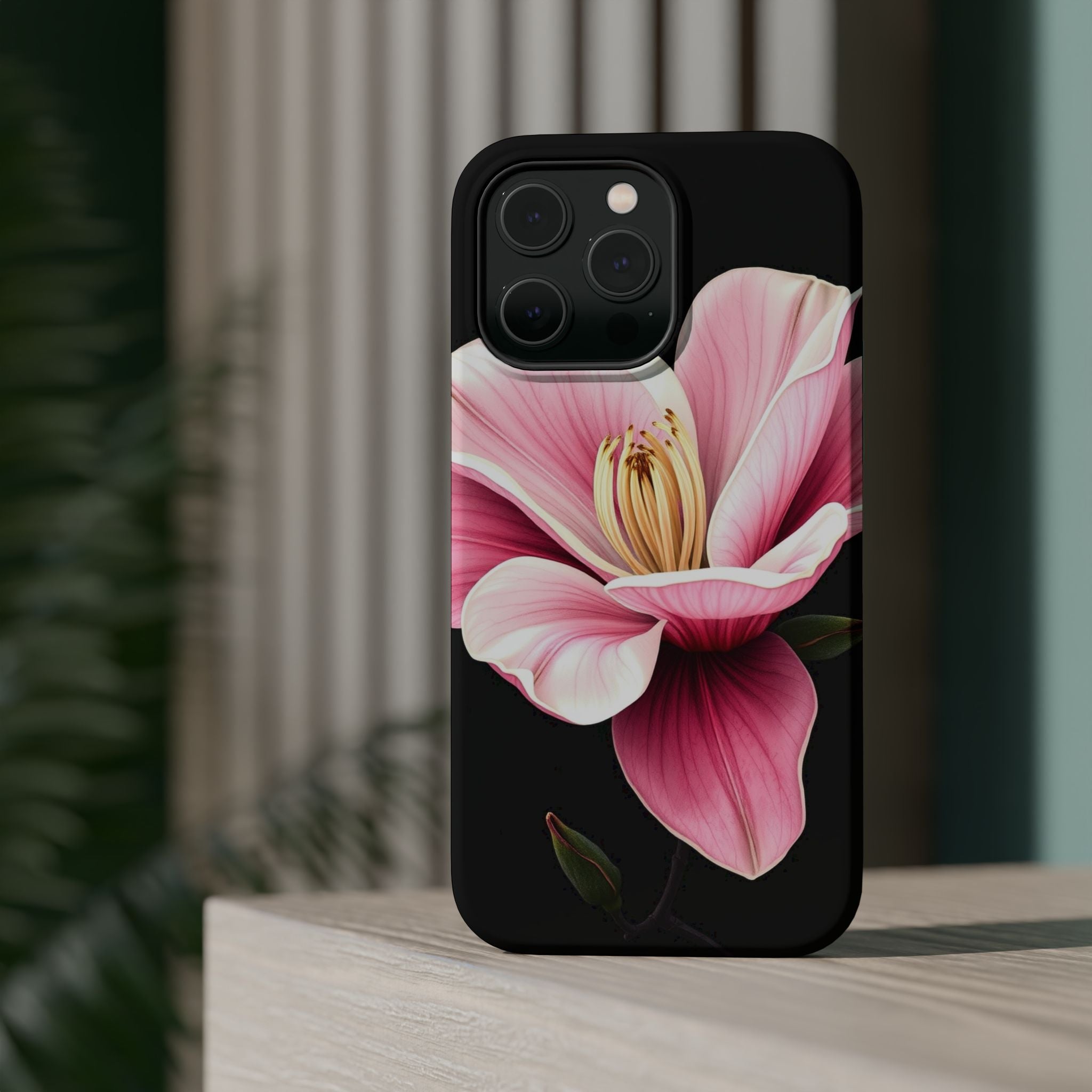 iPhone Magnolia Dream Dark Gothic Ink Slim Everyday Designer Case · iPhone Case