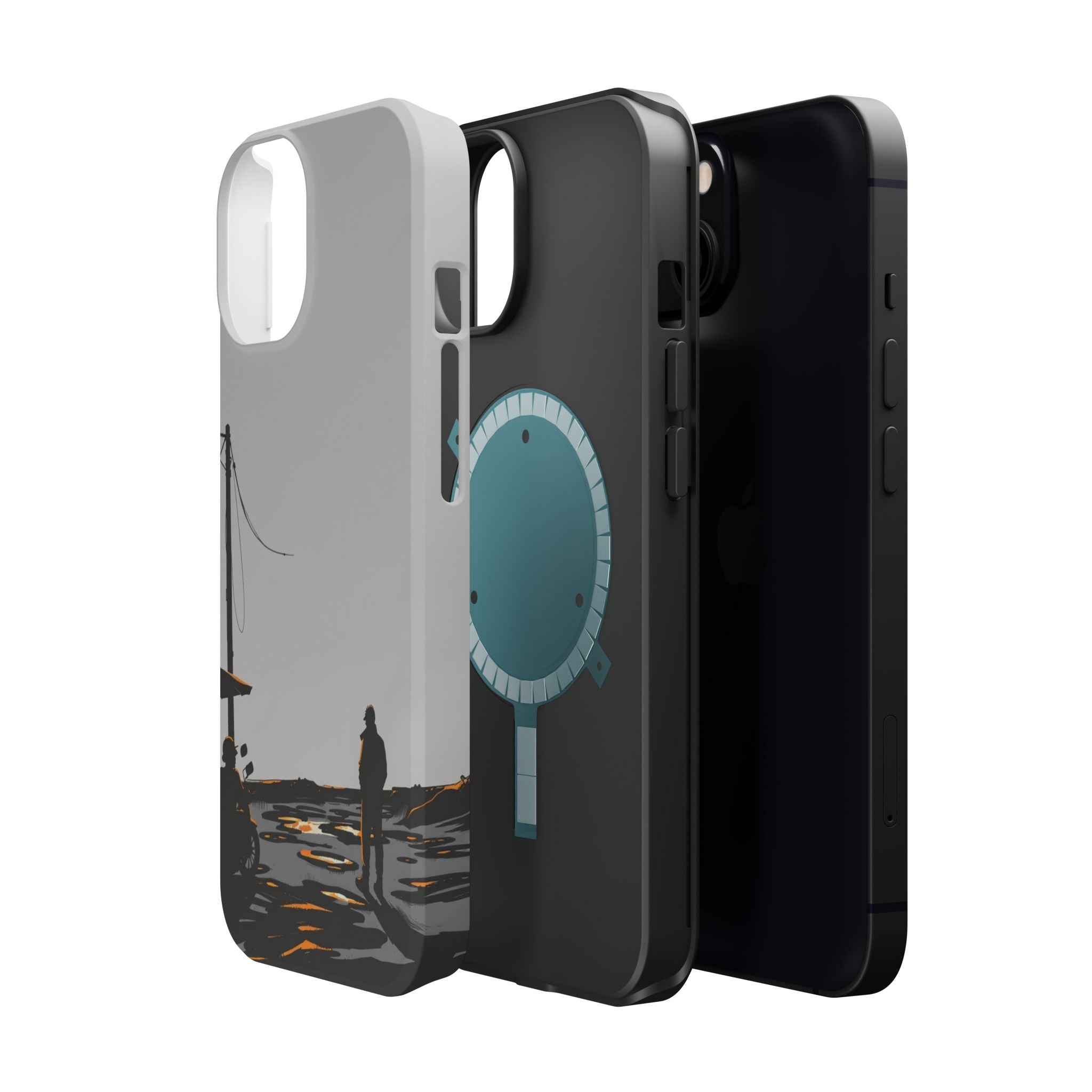 iPhone Weekend Mode On Hand-Drawn Sketch Slim Everyday Designer Case · iPhone Ca