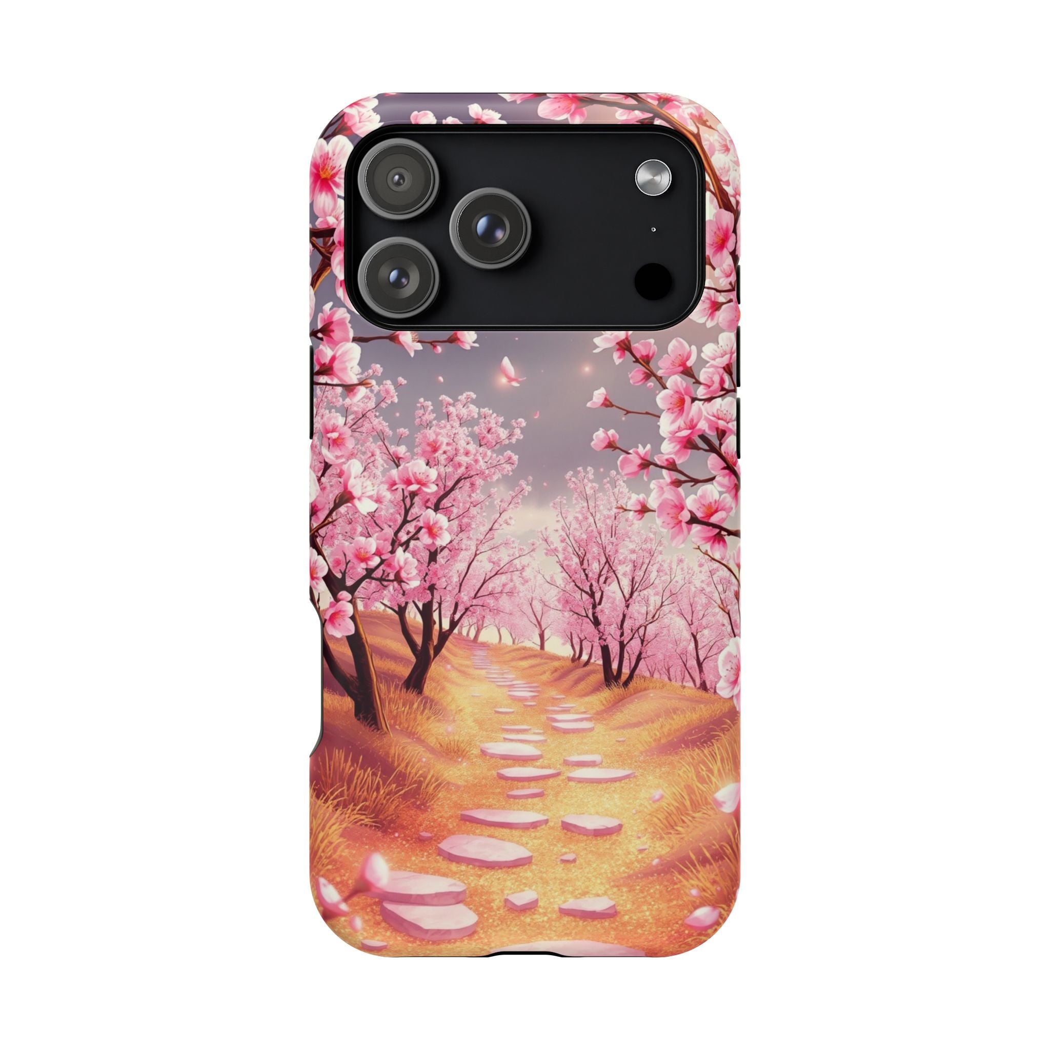 iPhone Dreamy Blossom Trail Design 14 Slim Everyday Designer Case · iPhone Case