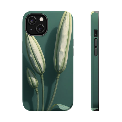 iPhone Botanical Illustration Grunge Distressed Soft iPhone Finish · iPhone Case