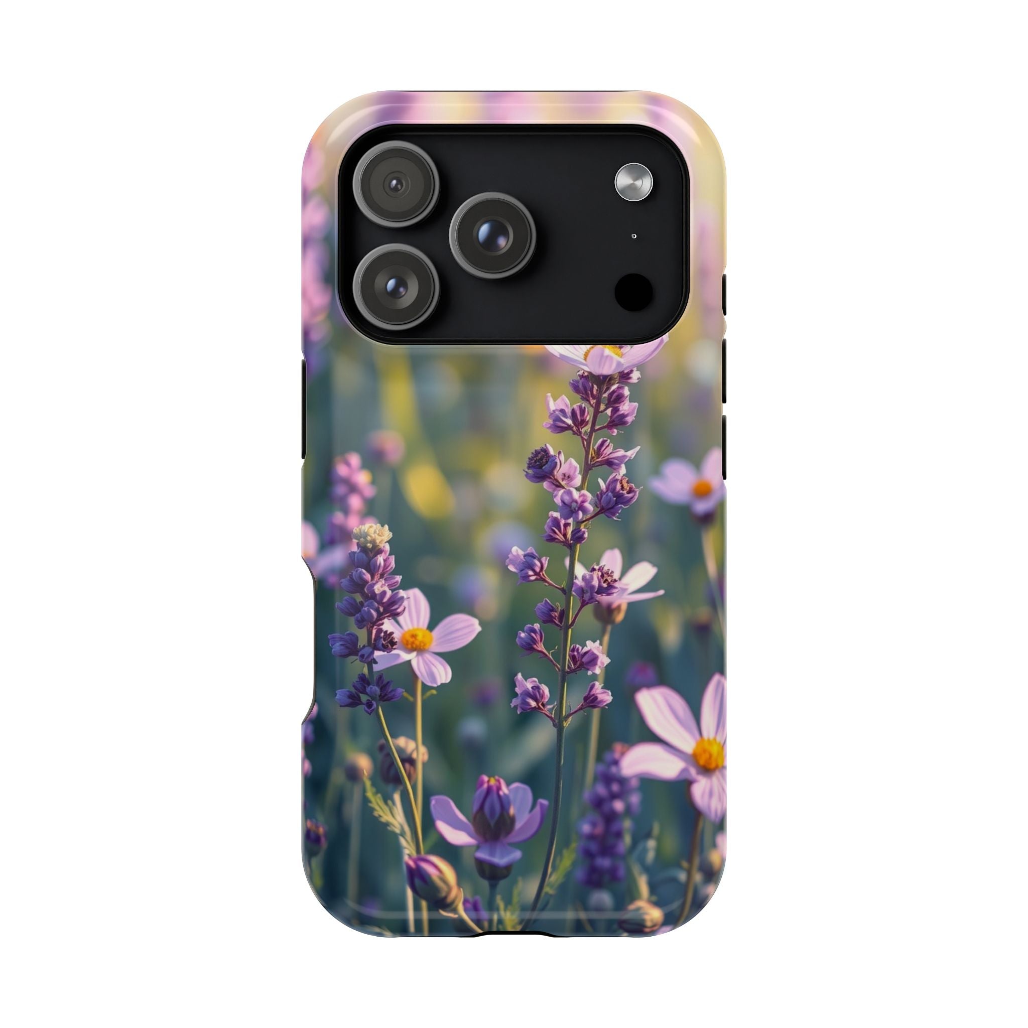 iPhone Lavender And Pearl Wildflower Field Slim iPhone Everyday · iPhone Case