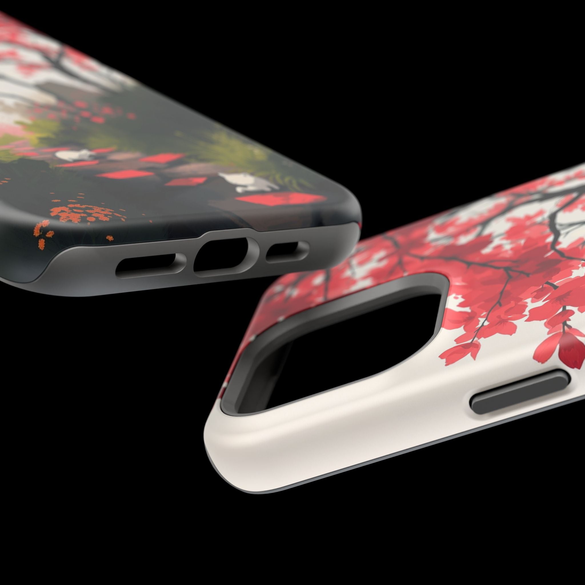 iPhone Blossom Trail Oil Painting Impressionist Soft iPhone Finish · iPhone Case