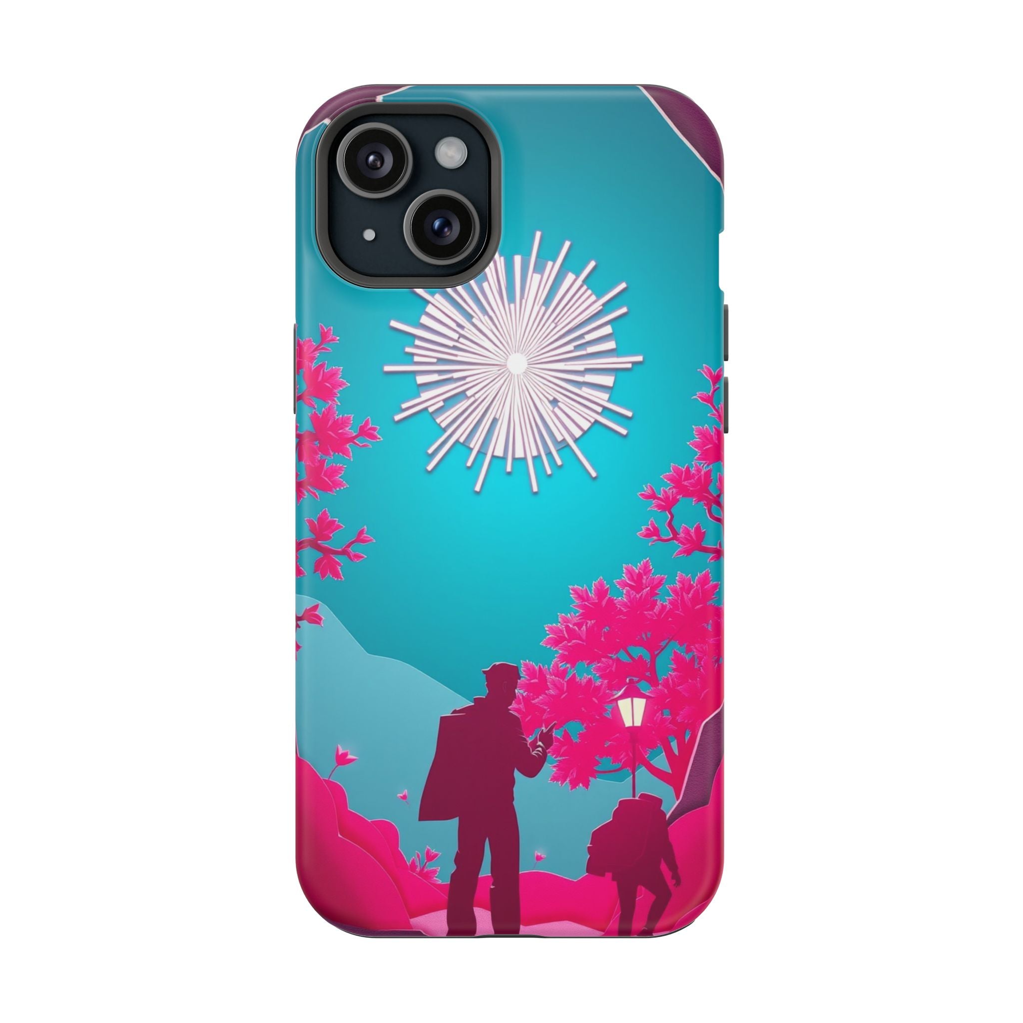 iPhone Bud Burst Paper Cut Art Slim Everyday Designer Case · iPhone Case