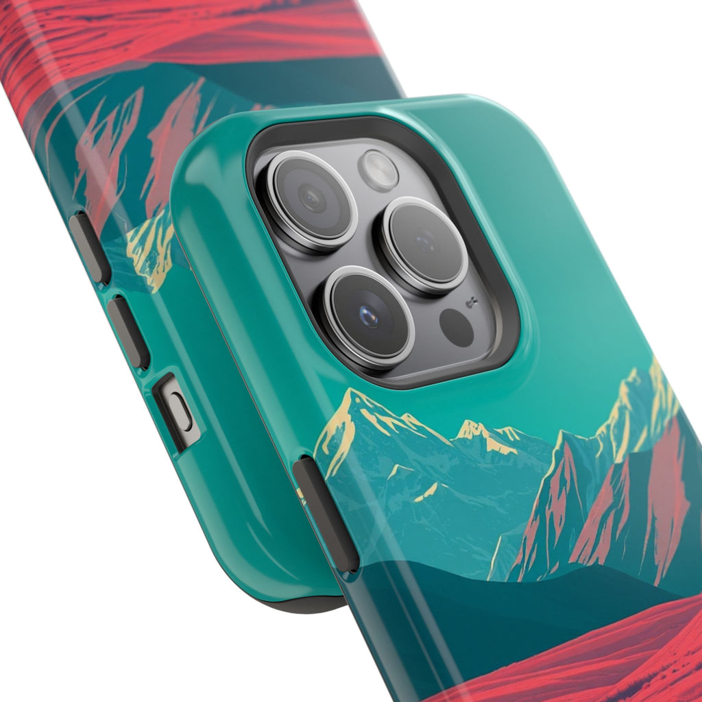 iPhone Radiant Arctic Tundra Design 14 Slim Everyday Designer Case · iPhone Case