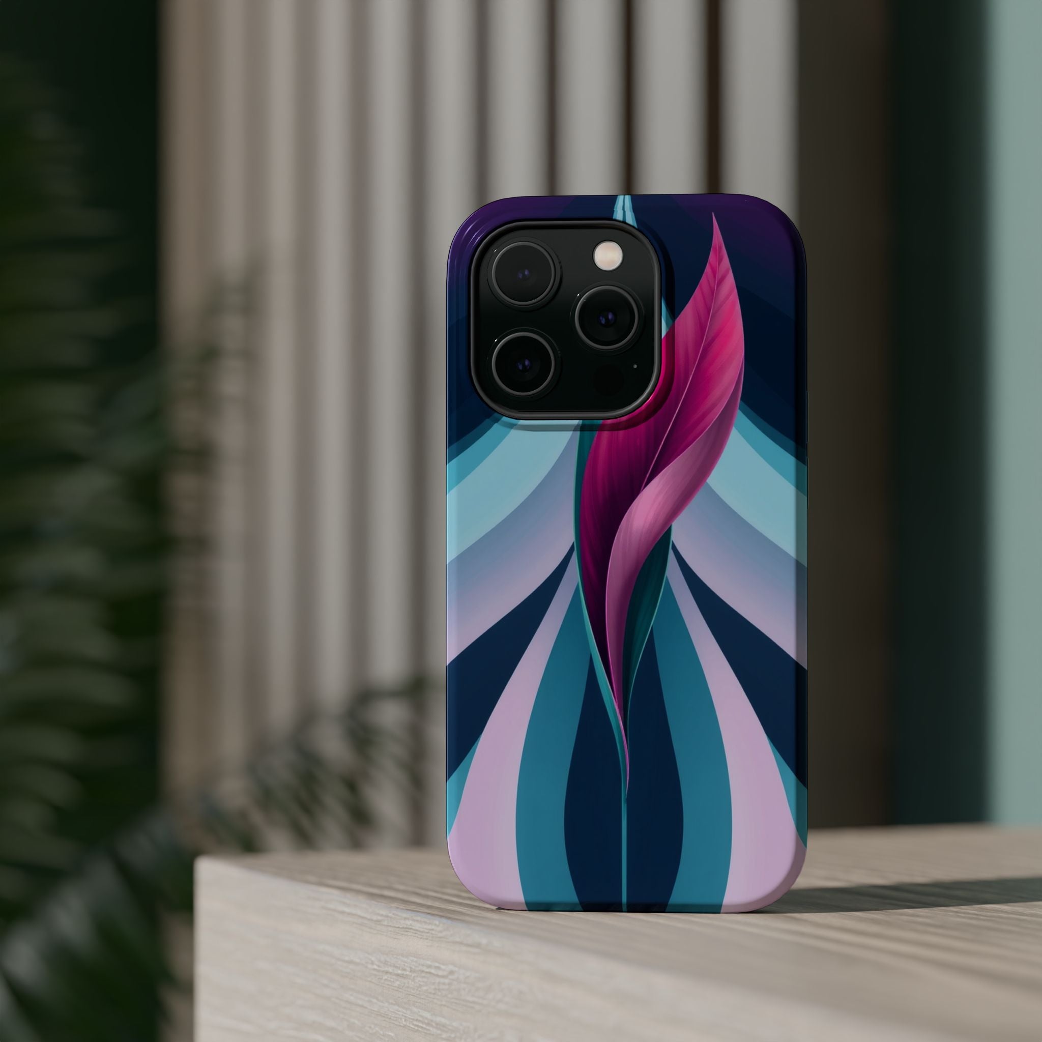 iPhone Vibrant Bloom and Leaf Design Slim Everyday iPhone 10 Designer · iPhone C