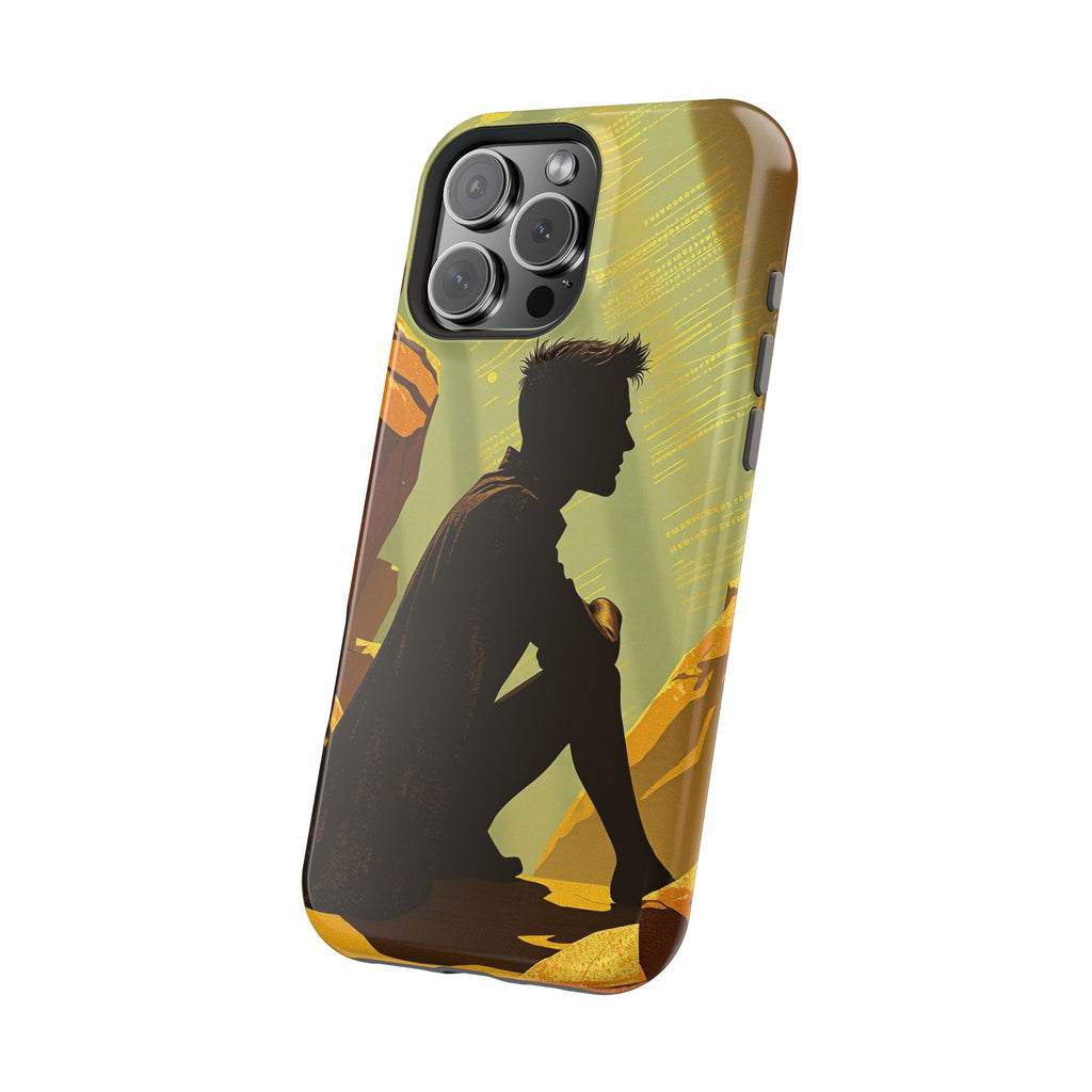 iPhone Mustard And Rust Overthinking Again Slim Everyday Designer Case · iPhone