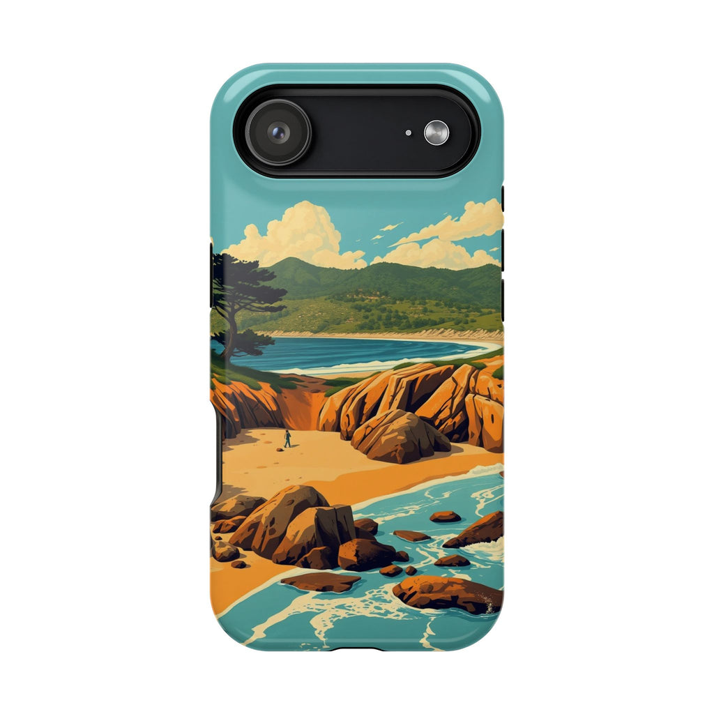 iPhone Pebble Beach Vintage Retro Poster Slim Everyday iPhone Designer · iPhone