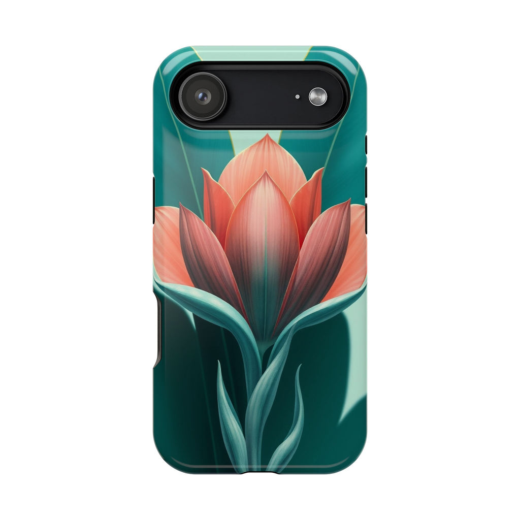 iPhone Dreamy Botanical Illustration Design Soft iPhone 14 Finish · iPhone Case