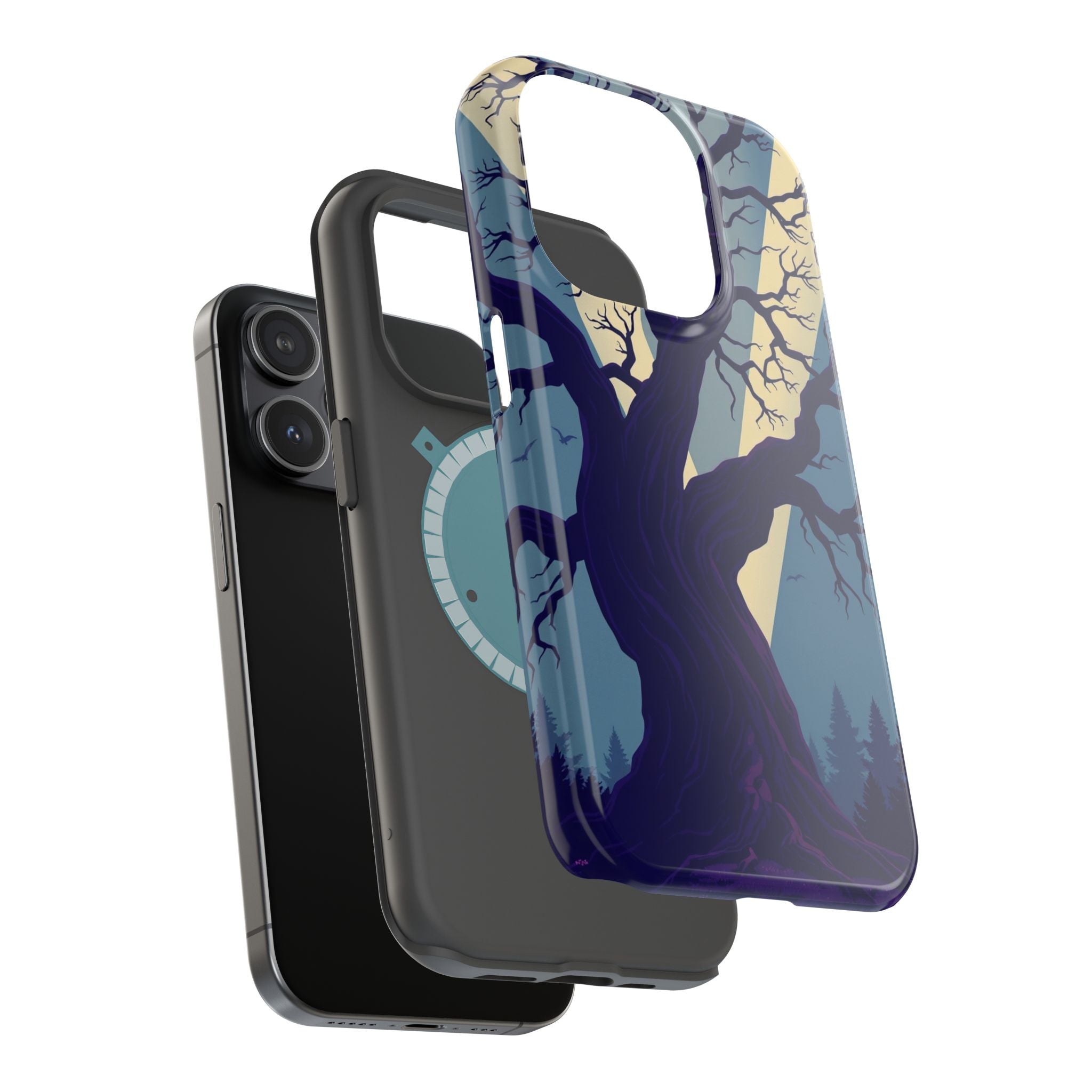 iPhone Twisted Tree Vintage Retro Poster Slim Everyday Designer Case · iPhone Ca