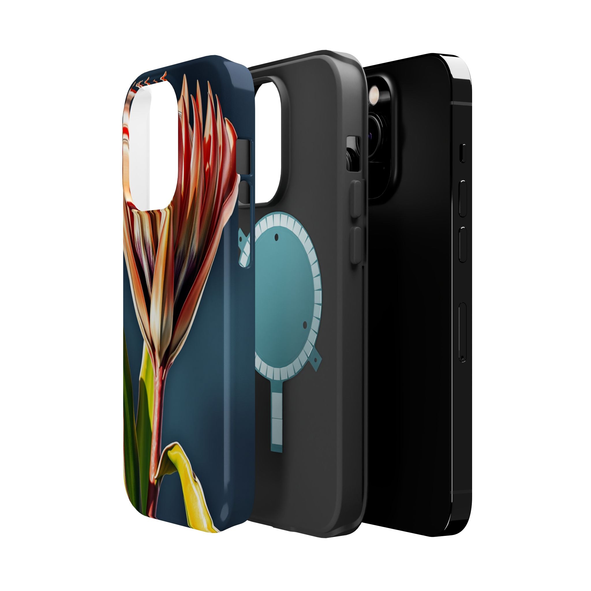 iPhone Protea Bold Vibrant Watercolor Slim Snap Case Ga · iPhone Case