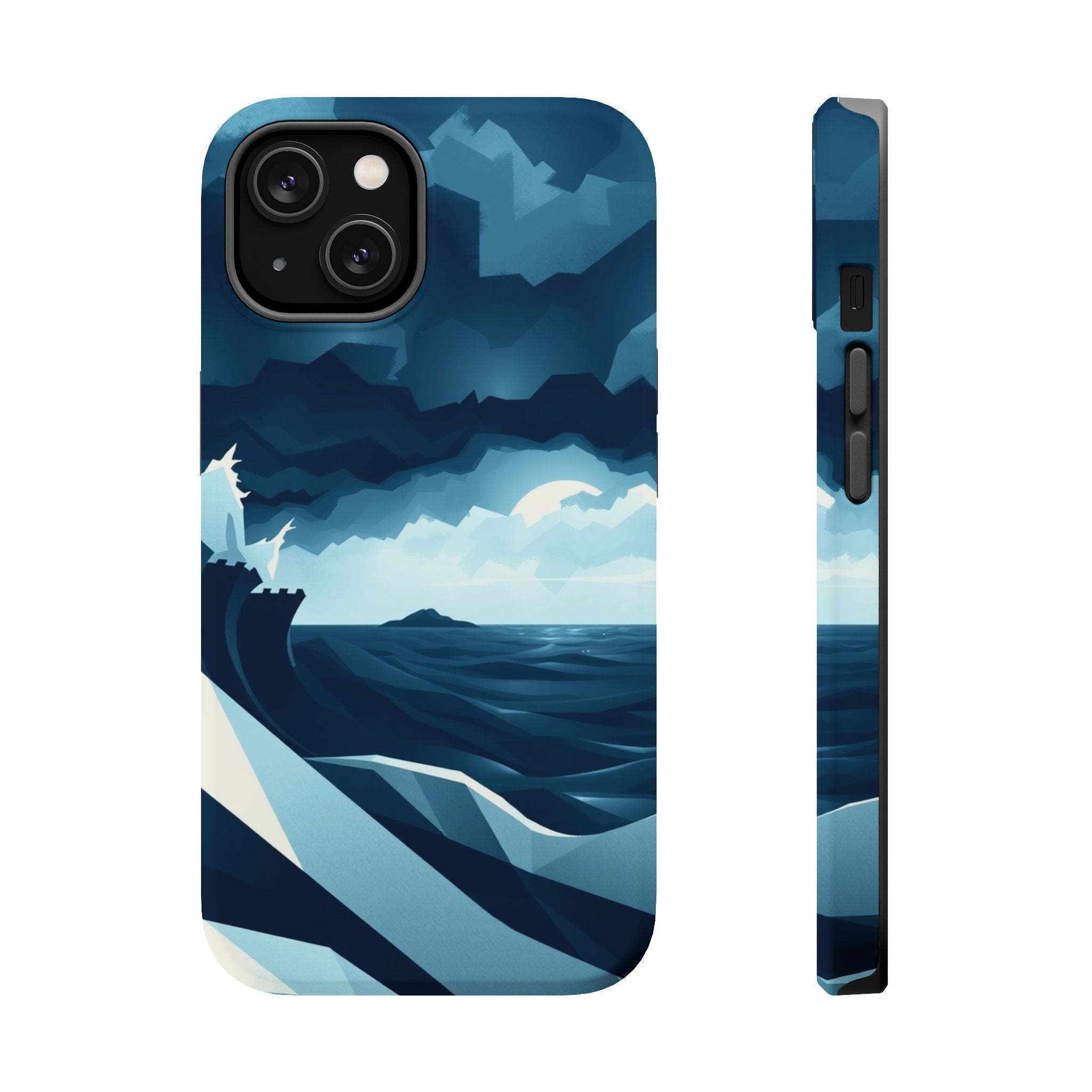 iPhone Dreamy Storm at Sea Design 10 Slim Everyday Designer Case · iPhone Case