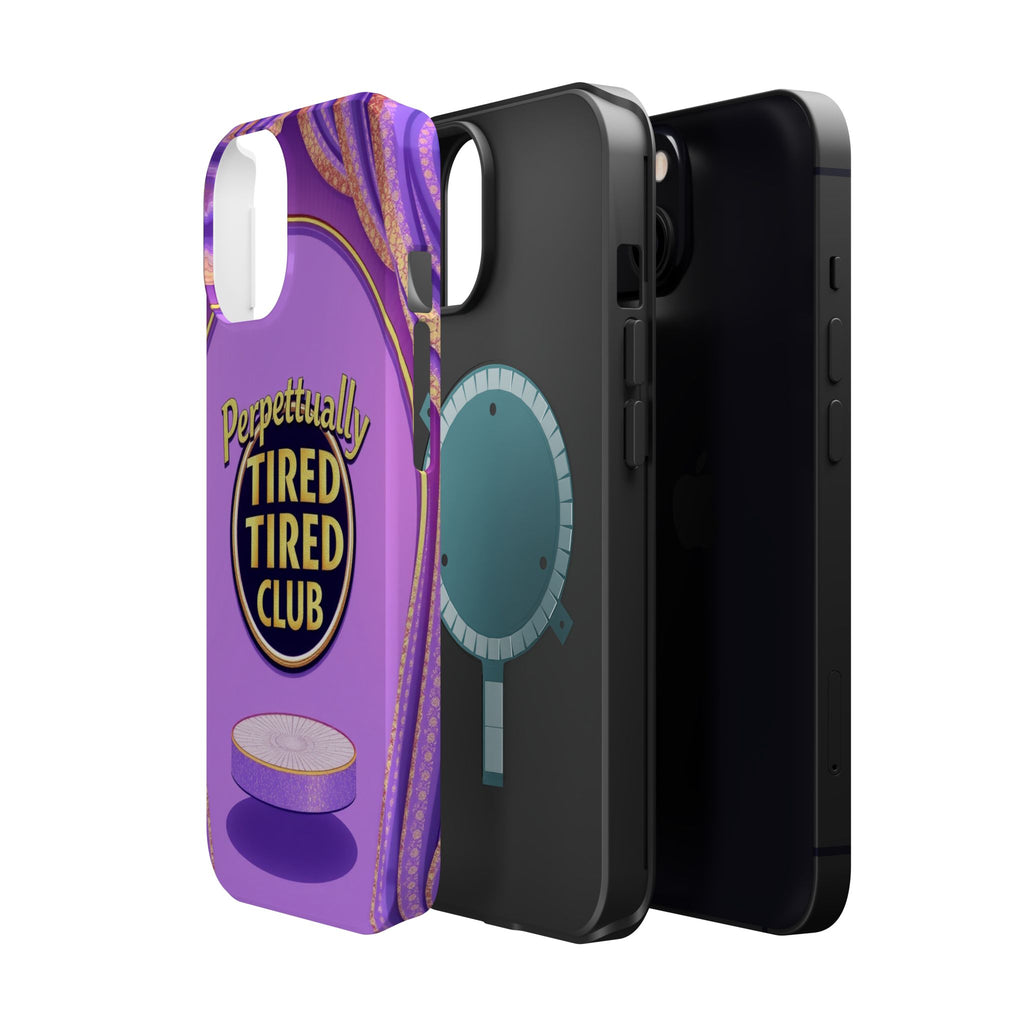 iPhone Perpetually Tired Club Bold Art Slim Everyday Designer Case · iPhone Case