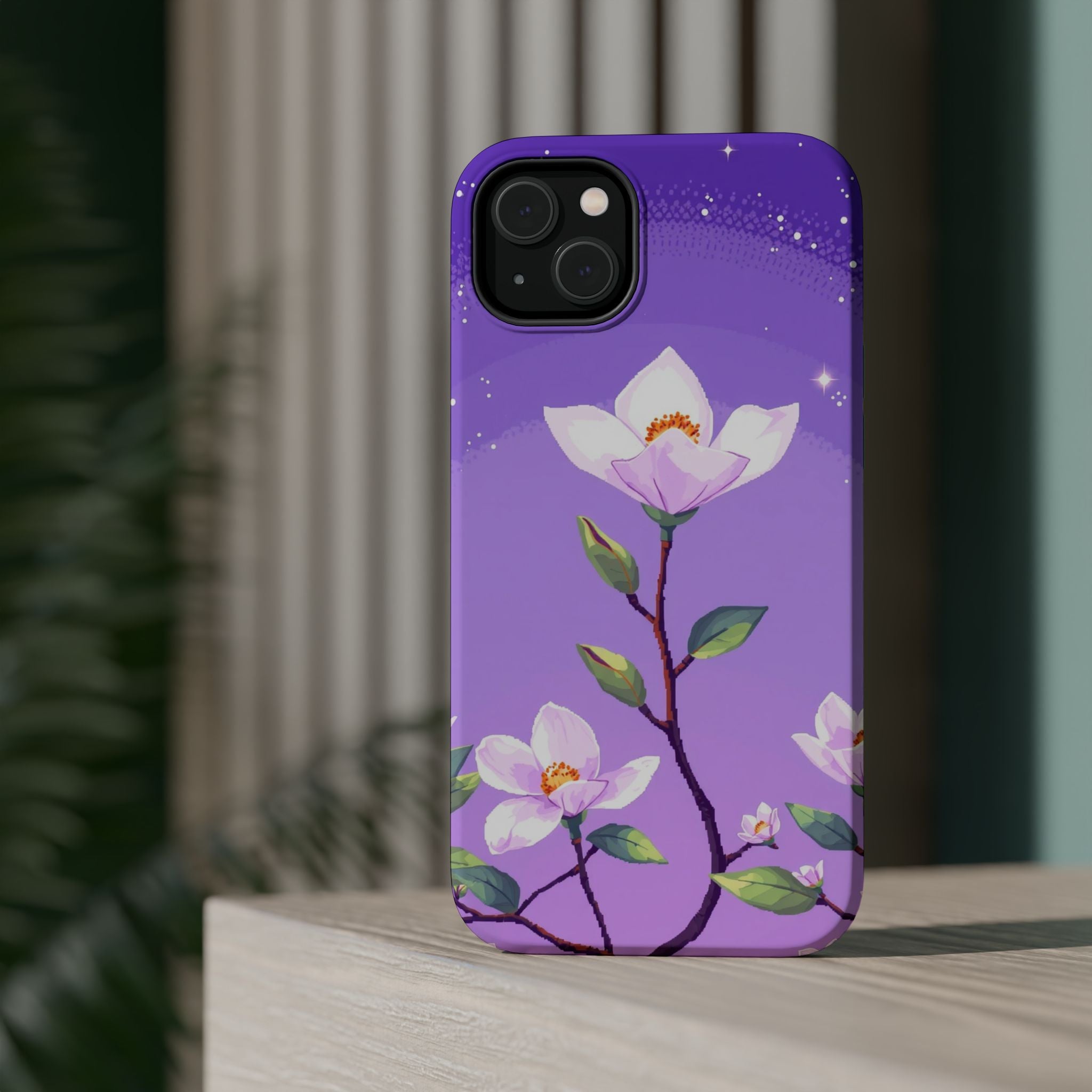 iPhone Magnolia Dream Enchanted Art Slim Everyday Designer Case · iPhone Case